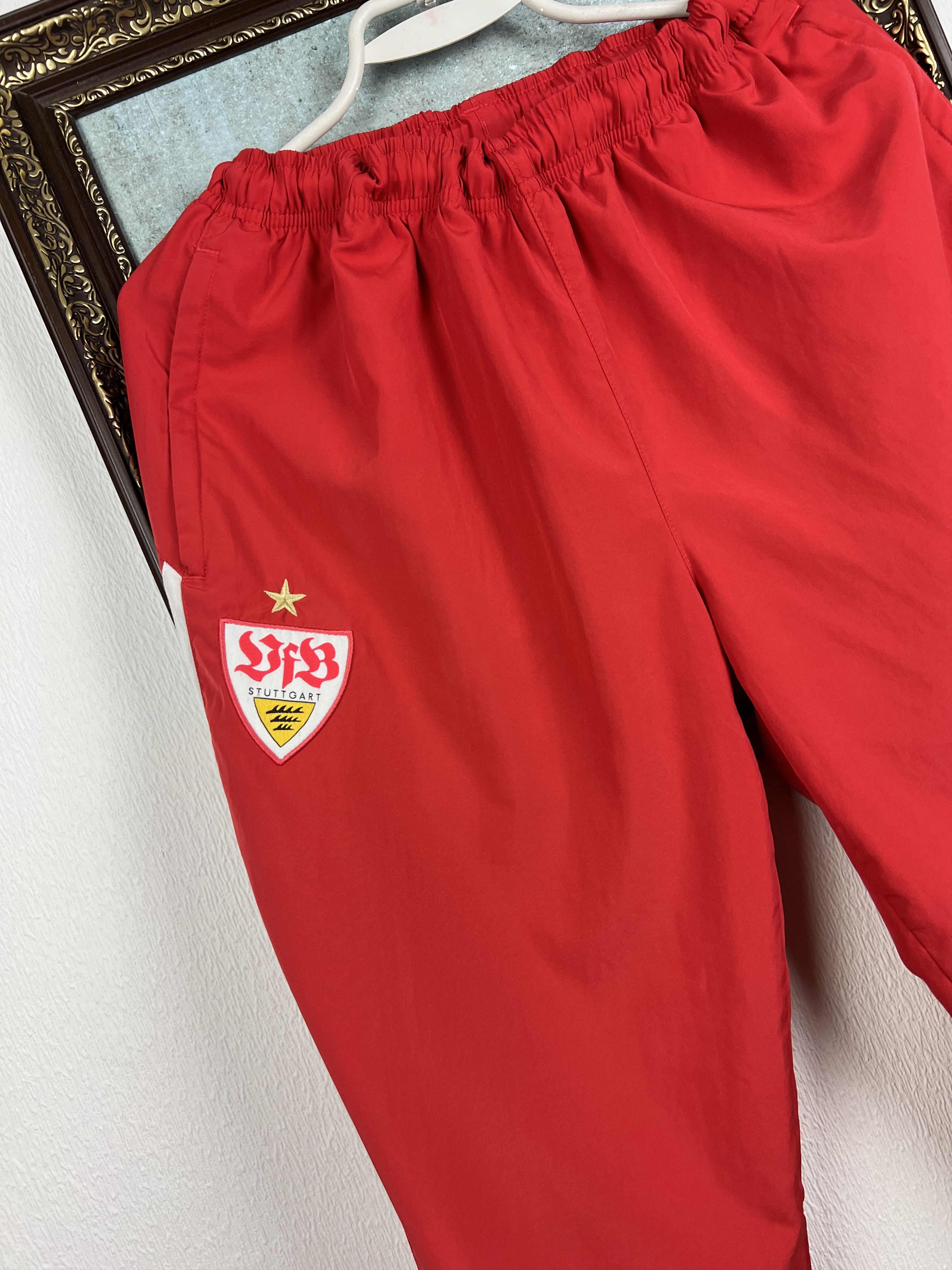 Puma Vintage Stuttgart Football Pants Soccer Sweatpants Athletic Size US 32 / EU 48 - 3 Thumbnail