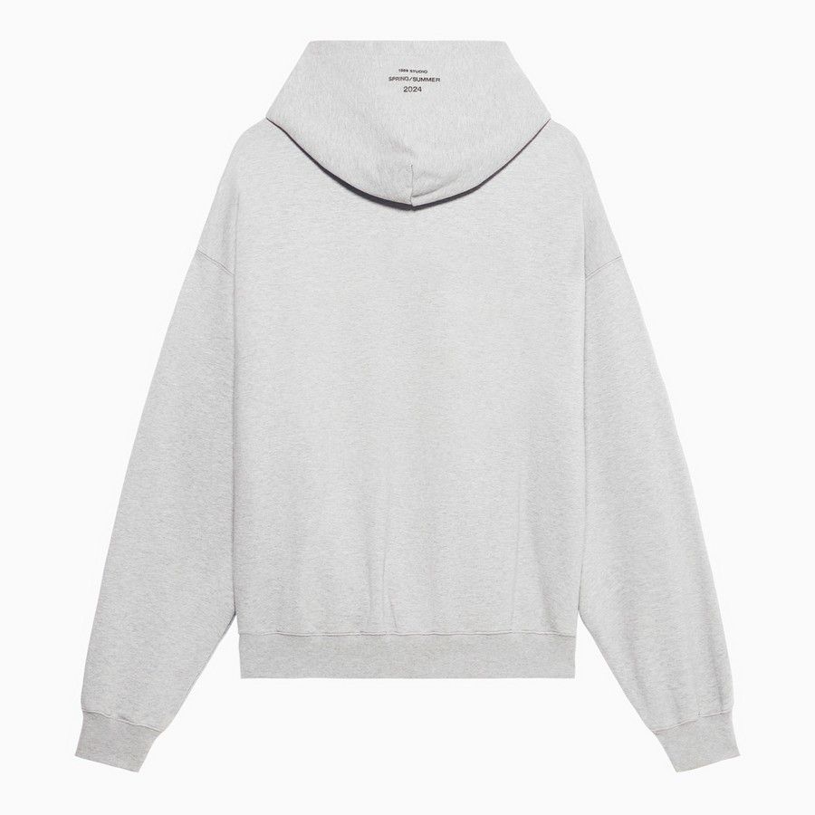 1989 STUDIO o1d2blof1124 Slim Hoodie in Grey Size US M / EU 48-50 / 2 - 2 Thumbnail