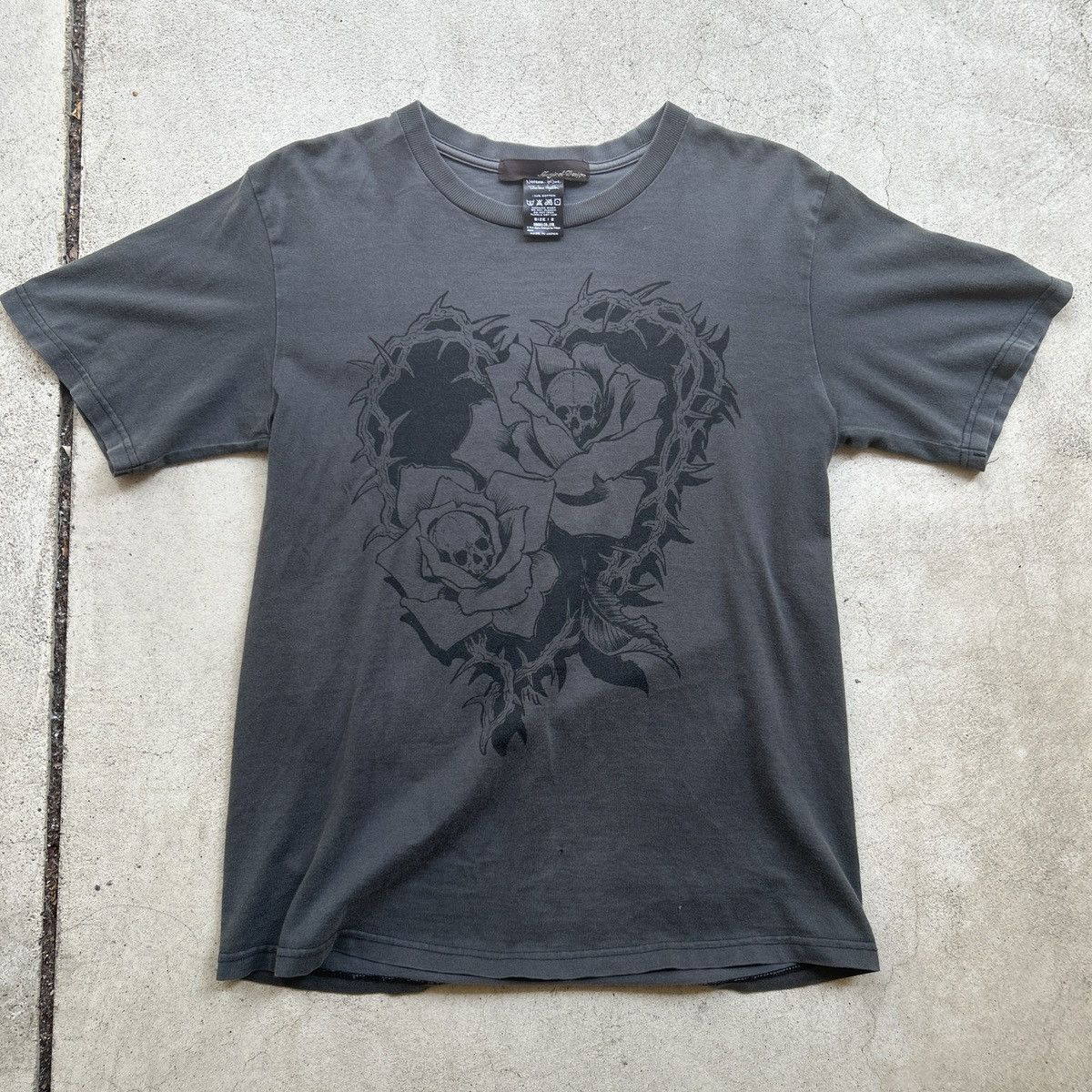 トップス NUMBER NINE Magical Design skull tee Number (N)ine Rare Number Nine Magical Design Skull Tshirt