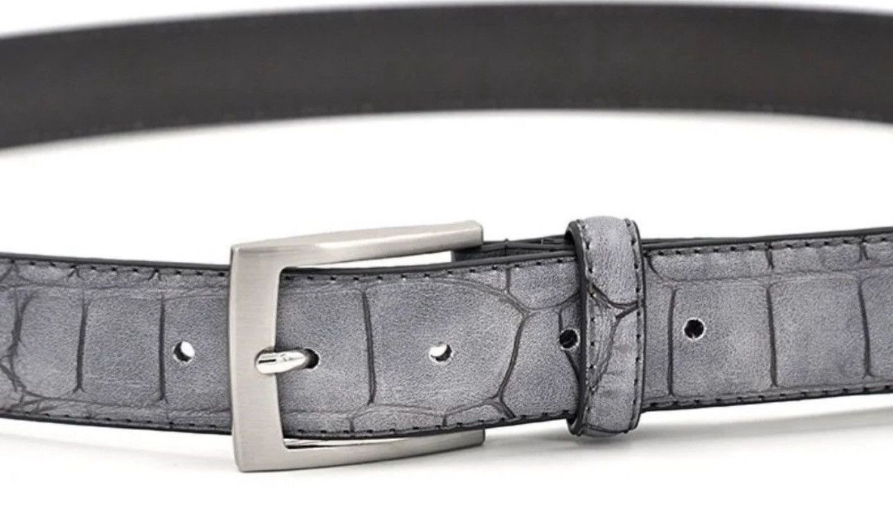 Japanese Brand × Other 110cm Artificial Crocodile Skin Pattern Belt Size ONE SIZE - 3 Thumbnail