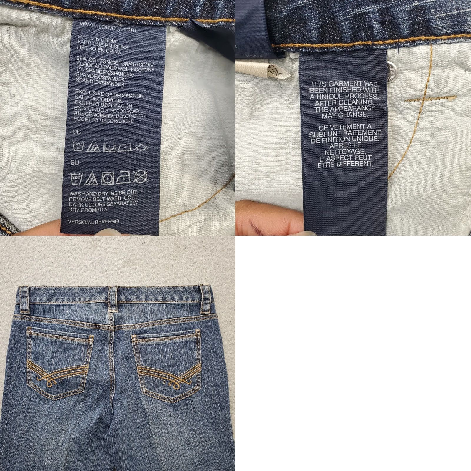 Tommy Hilfiger Tommy Hilfiger Capri Jeans Women 6 Blue Denim Medium Wash Straight Leg Capris Womens Size 6 Jeans Size 28" / US 6 / IT 42 - 8 Thumbnail