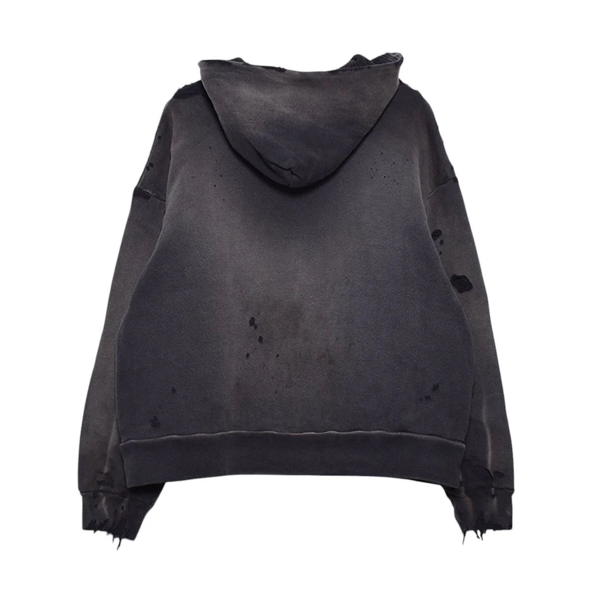 Saint Michael o1mle0326 Saint Michael Distressed Hoodie in Gray Size US S / EU 44-46 / 1 - 2 Thumbnail