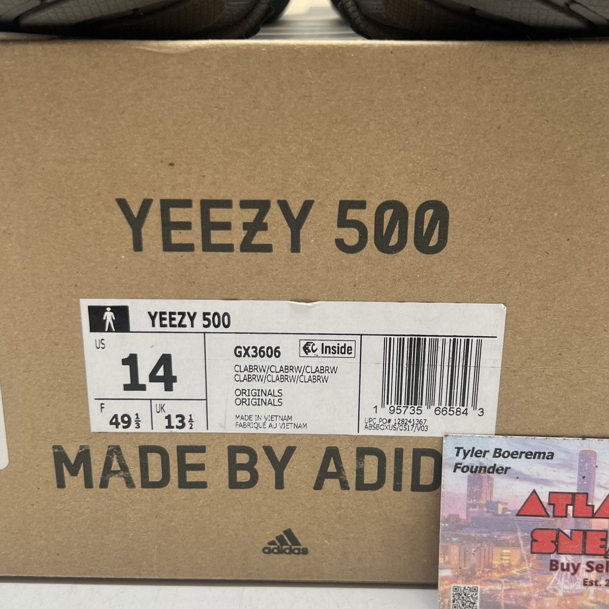 Adidas Yeezy 500 brown clay Size US 14 / EU 47 - 6 Thumbnail