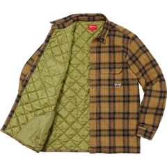 Supreme Quilted Flannel | Grailed