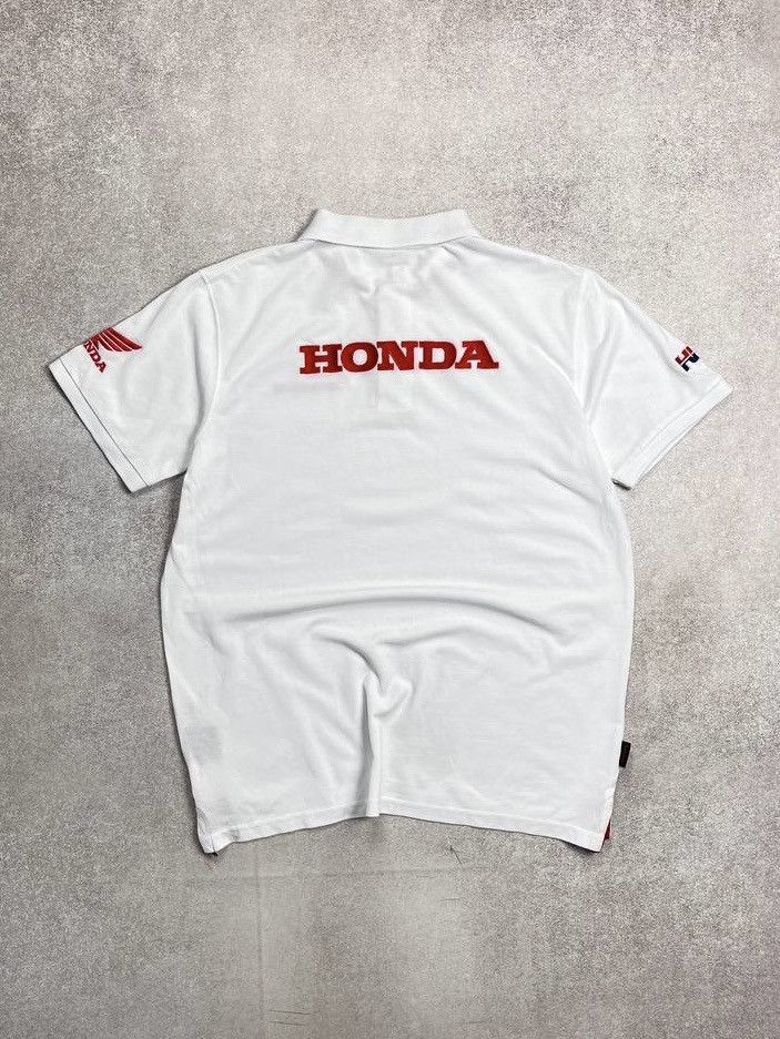 Honda × Vintage Vintage Honda Racing Boxy Polo Shirt Y2K L Size US L / EU 52-54 / 3 - 1 Thumbnail