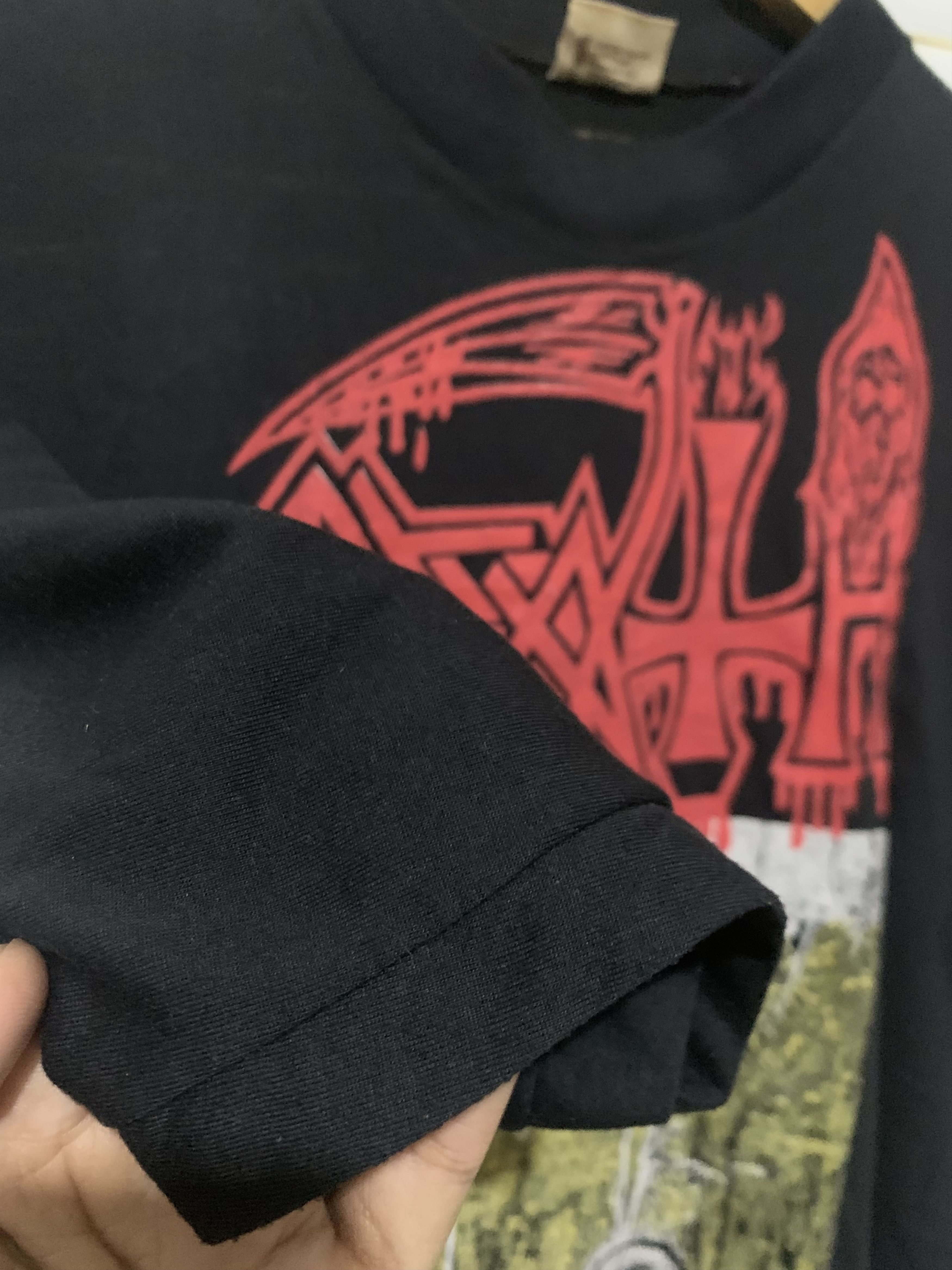 Band Tees 🔥RARE🔥 VINTAGE Death Band 90s human album metal tee rock Size US L / EU 52-54 / 3 - 3 Thumbnail