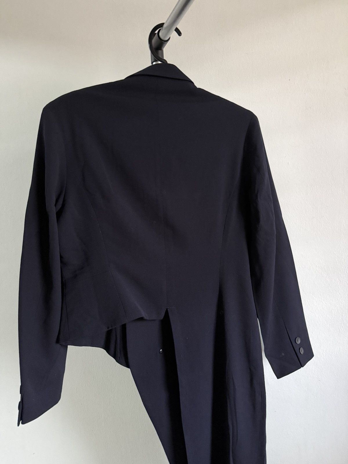 Yohji Yamamoto Rare Yohji Yamamoto asymetrical Blazer with right trouser Size US S / EU 44-46 / 1 - 8 Thumbnail