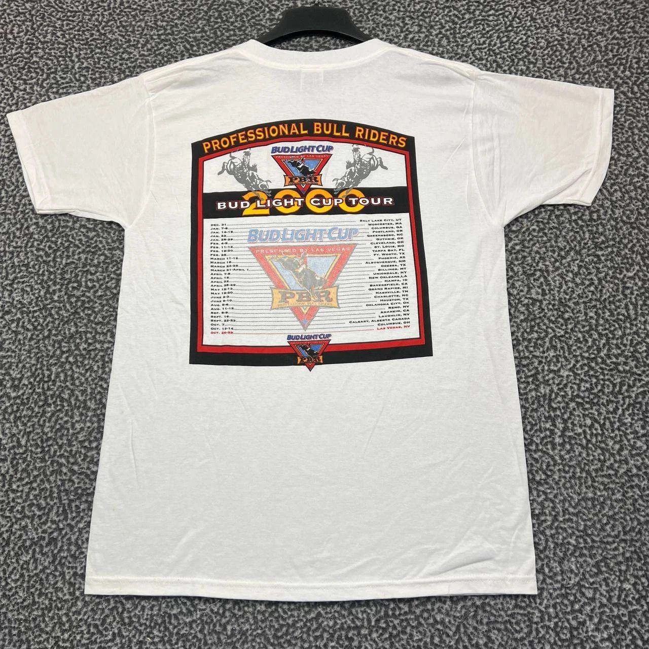 Fruit Of The Loom Vintage PBR Bud Light Cup Shirt Men L Cotton Deadstock New Size US L / EU 52-54 / 3 - 6 Thumbnail