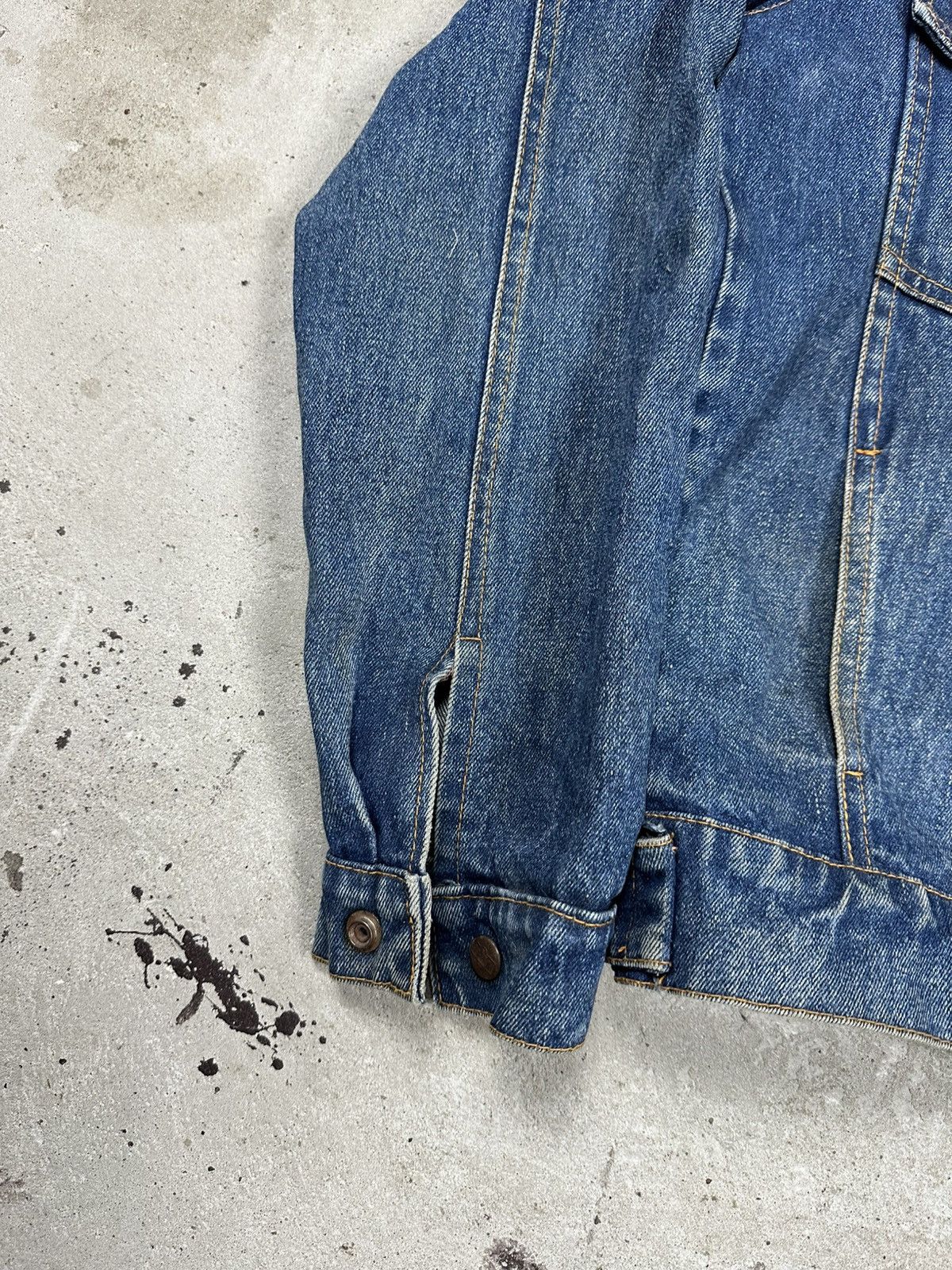 Vintage × Wrangler Vintage 70/80s Wrangler Denim Trucker Jacket Size US M / EU 48-50 / 2 - 3 Thumbnail
