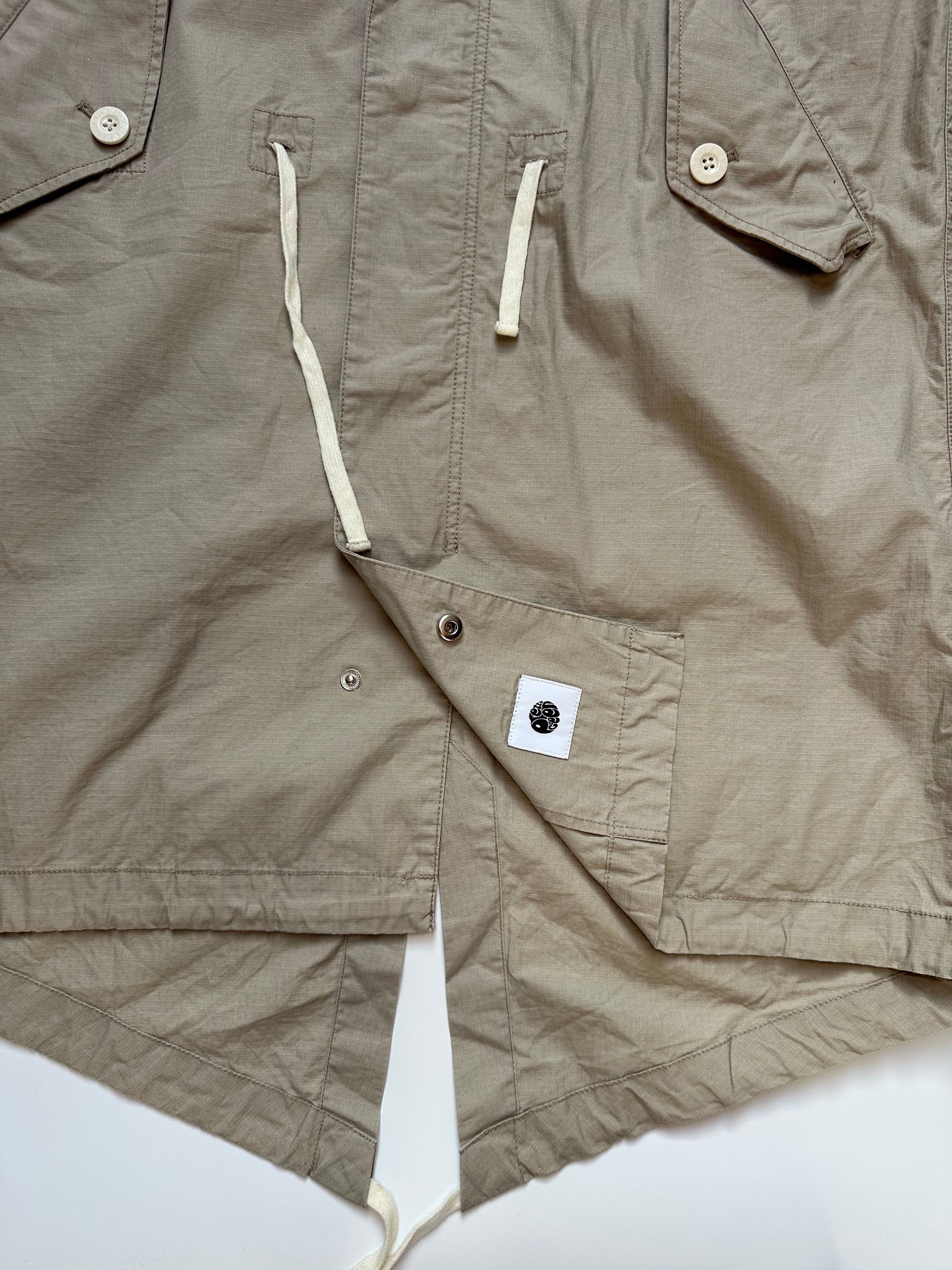 Pretty Green Pretty Green Beige Parka Lightweight Coat Jacket Size US M / EU 48-50 / 2 - 5 Thumbnail