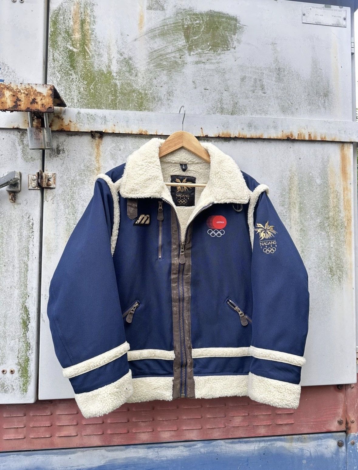 Vintage Vintage Mizuno 1998 Nagano Winter Olympic Japan Team Jacket Size US S / EU 44-46 / 1 - 8 Thumbnail