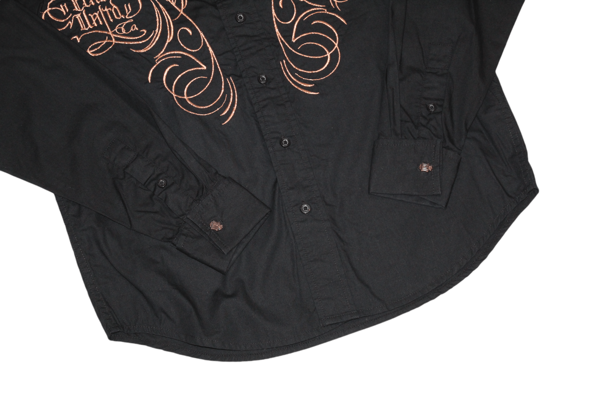 Ecko Unltd. Ecko Unltd Cufflinks Affliction Tribal Design Slim Fit Shirt Size US S / EU 44-46 / 1 - 7 Thumbnail