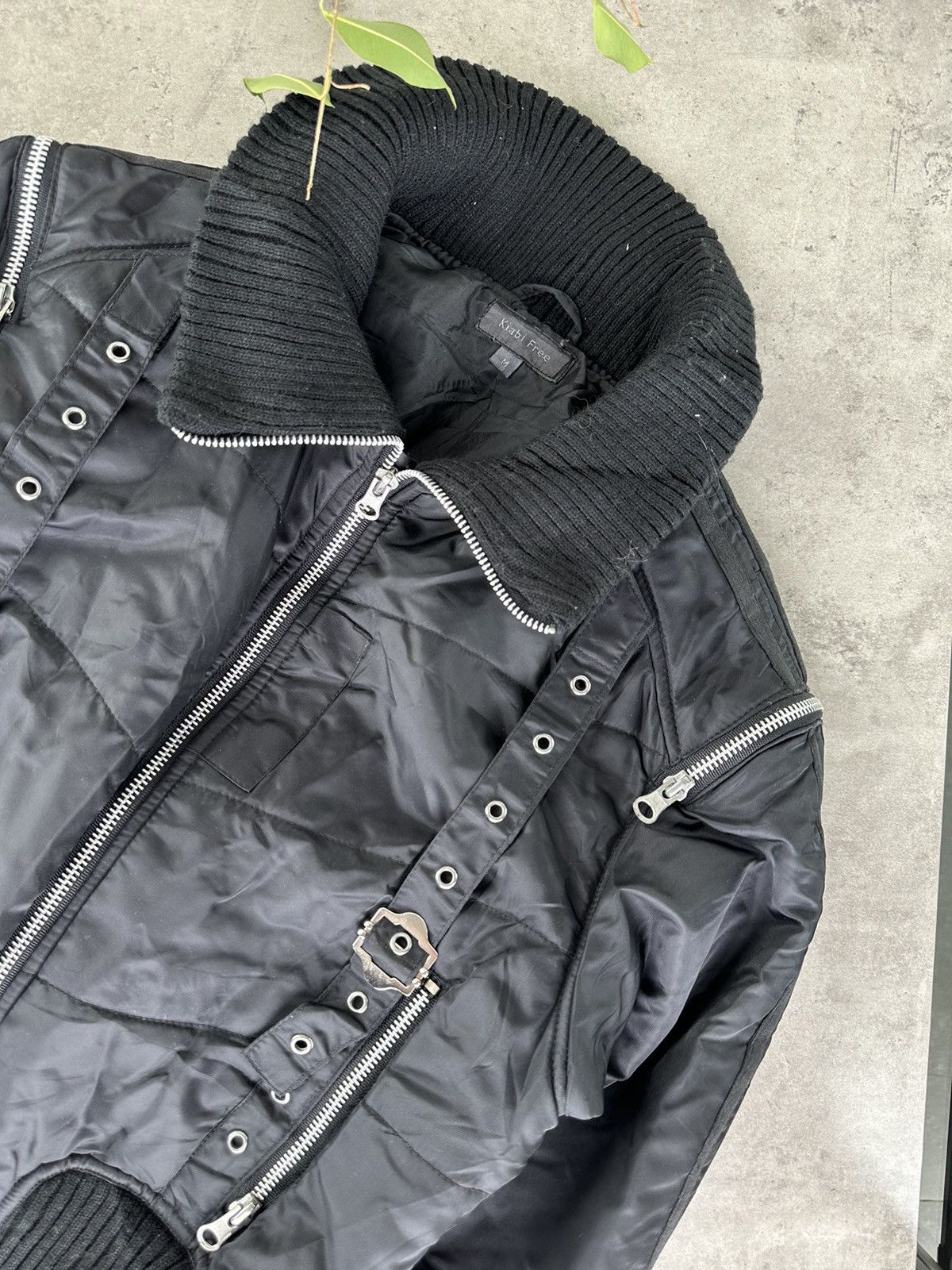 Japanese Brand Vintage Jacket With Zippers Size M / US 6-8 / IT 42-44 - 4 Thumbnail