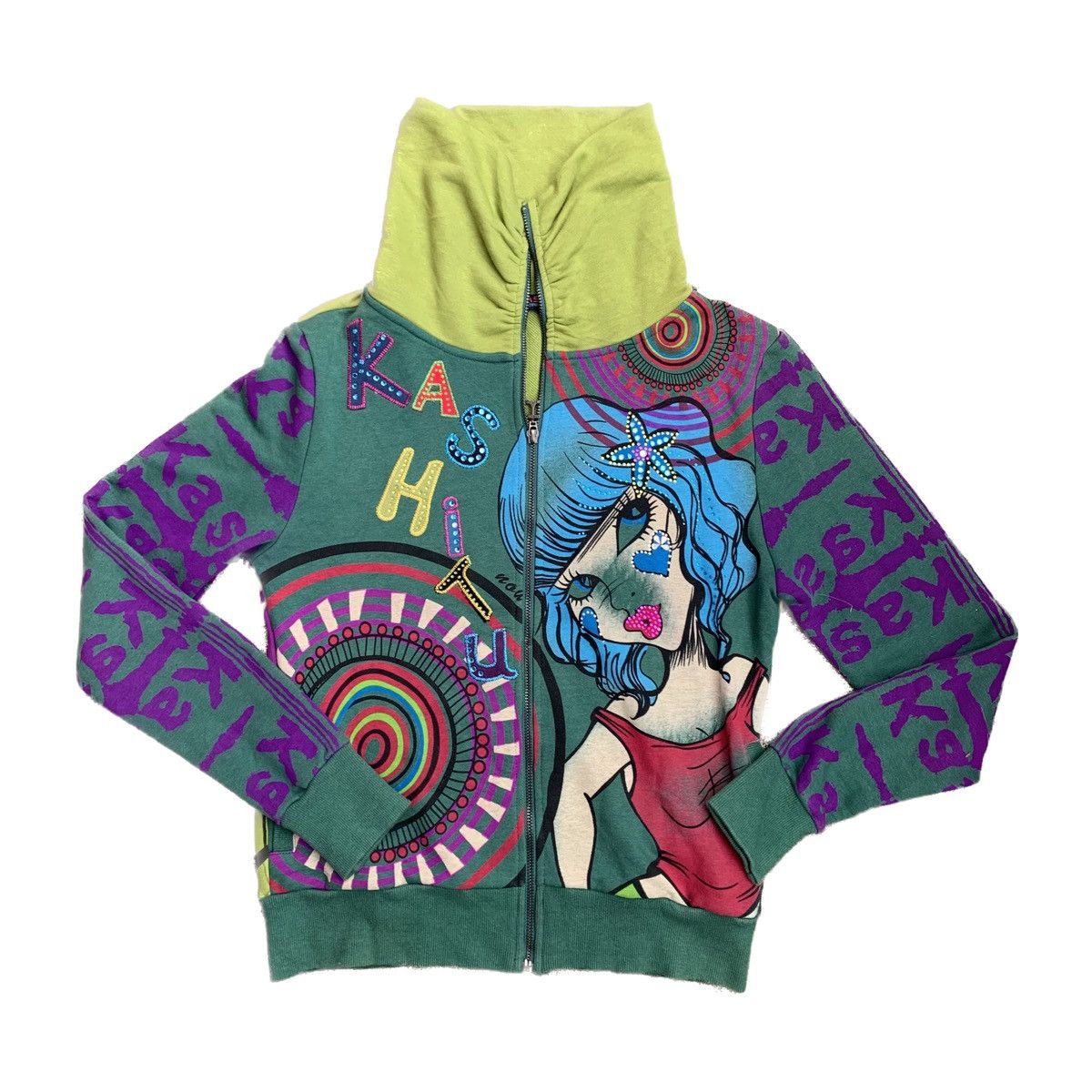 If Six Was Nine × Japanese Brand KASHITU JACKET RAINBOW RARE Size US L / EU 52-54 / 3 - 2 Thumbnail