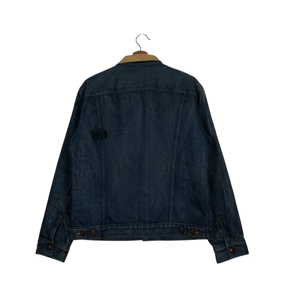 Vintage 🔥VINTAGE TRUCKER DENIM JACKET BLANKET WRANGLER UNION MADE Size US L / EU 52-54 / 3 - 11 Thumbnail