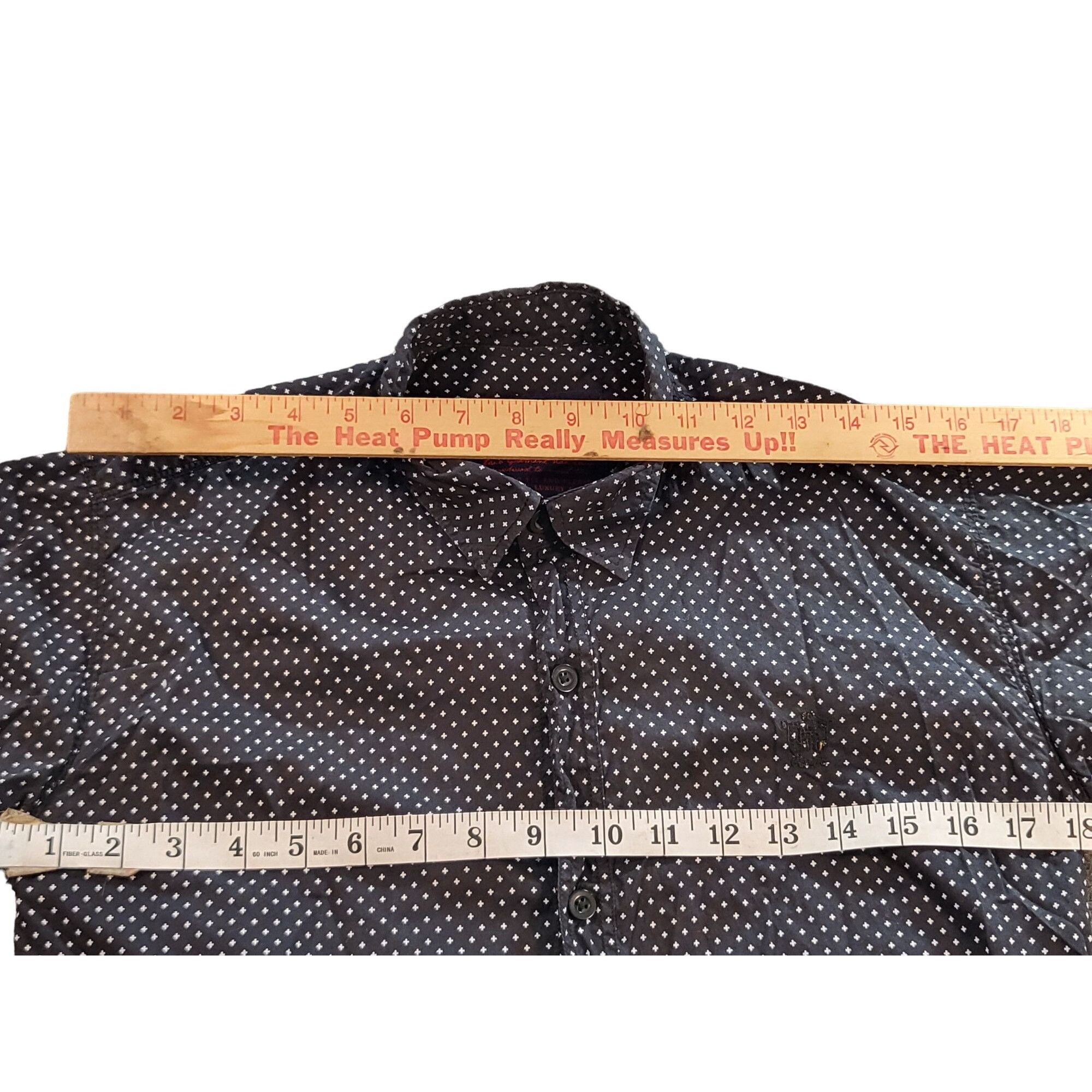 Massimo Dutti Massimo Dutti Button Up Shirt Men Sz M Geographic Print Blac Size US M / EU 48-50 / 2 - 6 Thumbnail