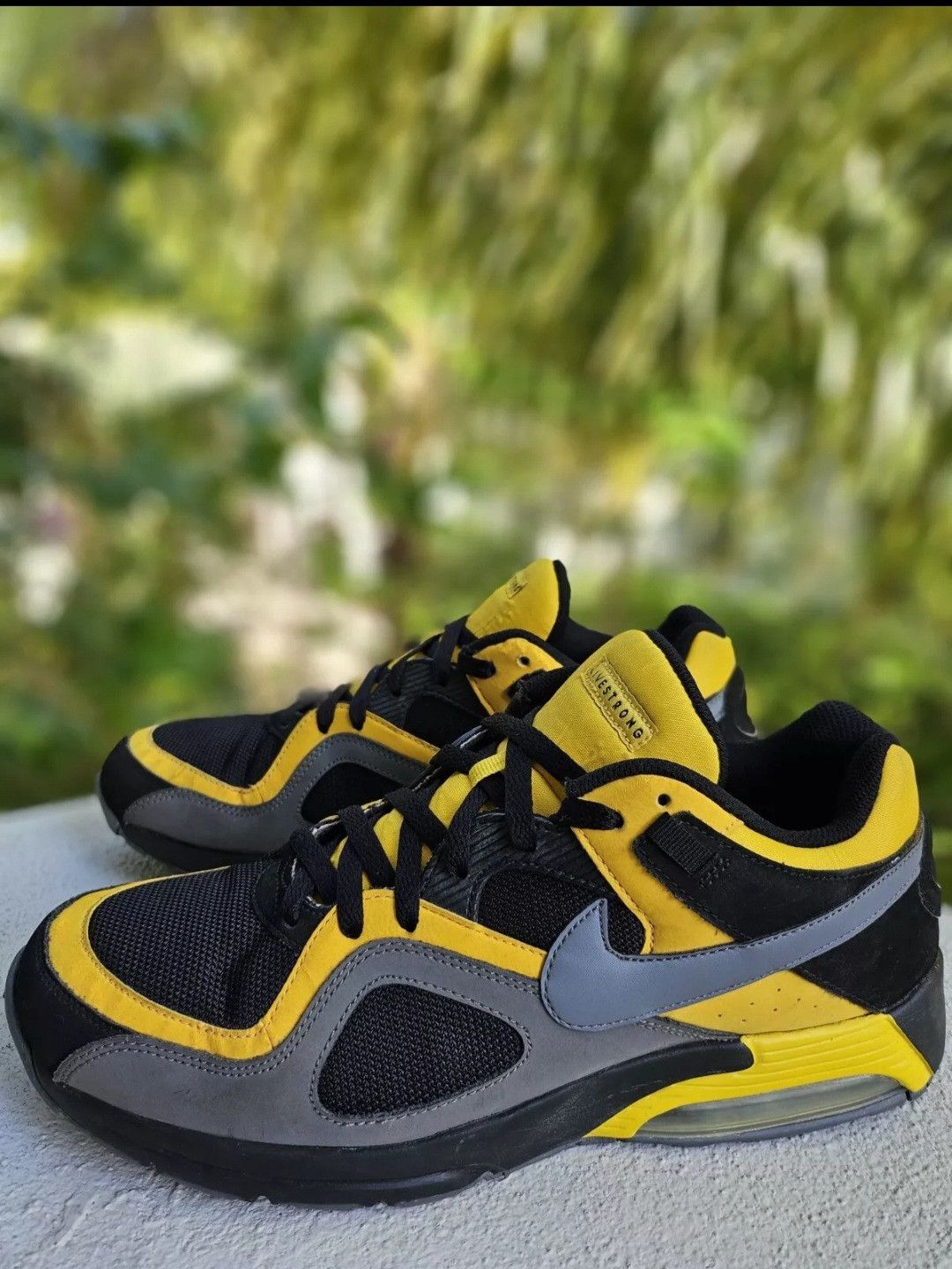 Nike × Vintage LIVESTRONG × Nike Air Max Size US 11.5 / EU 44-45 - 4 Thumbnail
