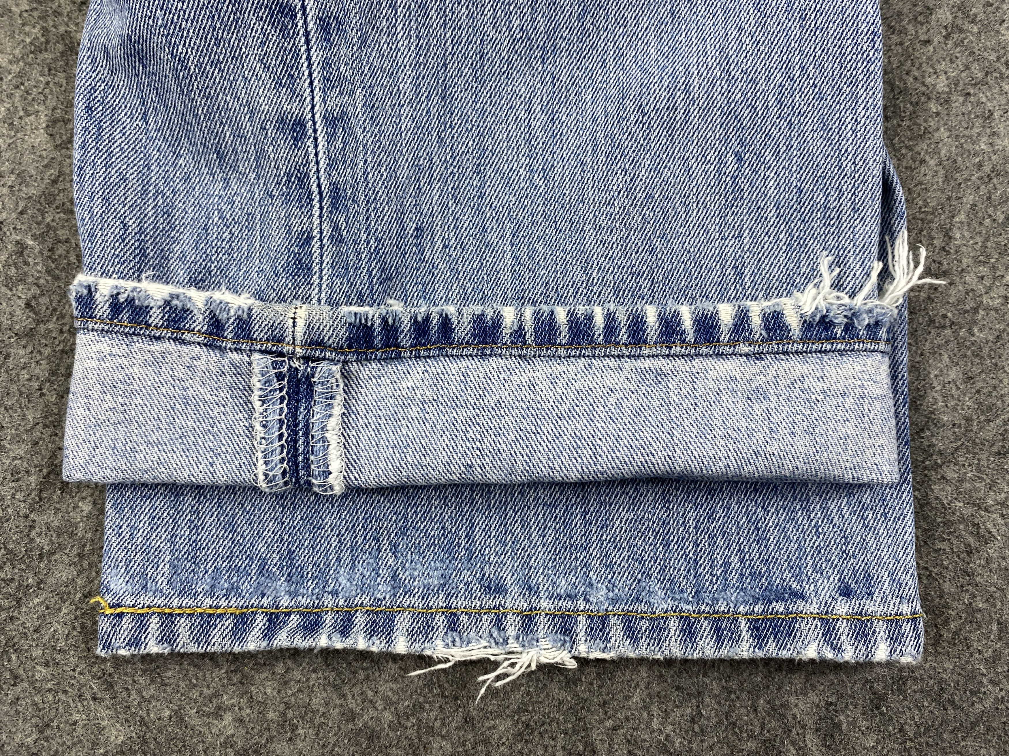 Levi's Mid Blue Vintage Levi's 501 Jeans 35x31.5 Denim -JN1658 Size US 35 - 11 Thumbnail