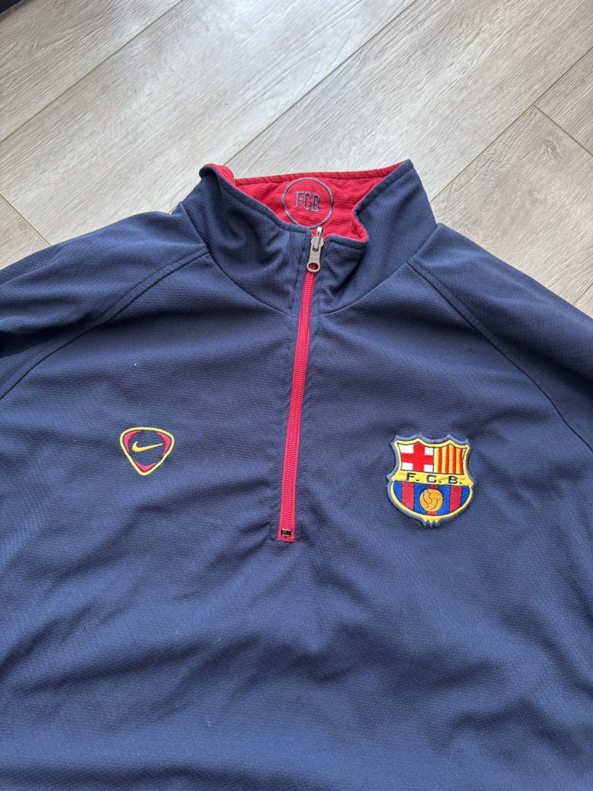 Other 2000-01 FC Barcelona Jacket reversible (Good) XL Size US XL / EU 56 / 4 - 2 Thumbnail