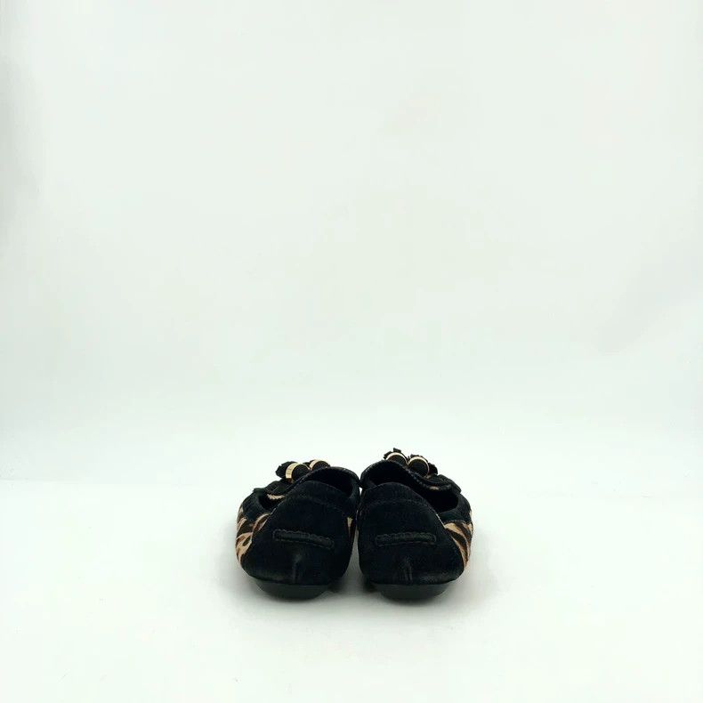 Louis Vuitton Louis Vuitton Color-block leopard-print round-toed slip-on Size US 6 / IT 36 - 4 Thumbnail