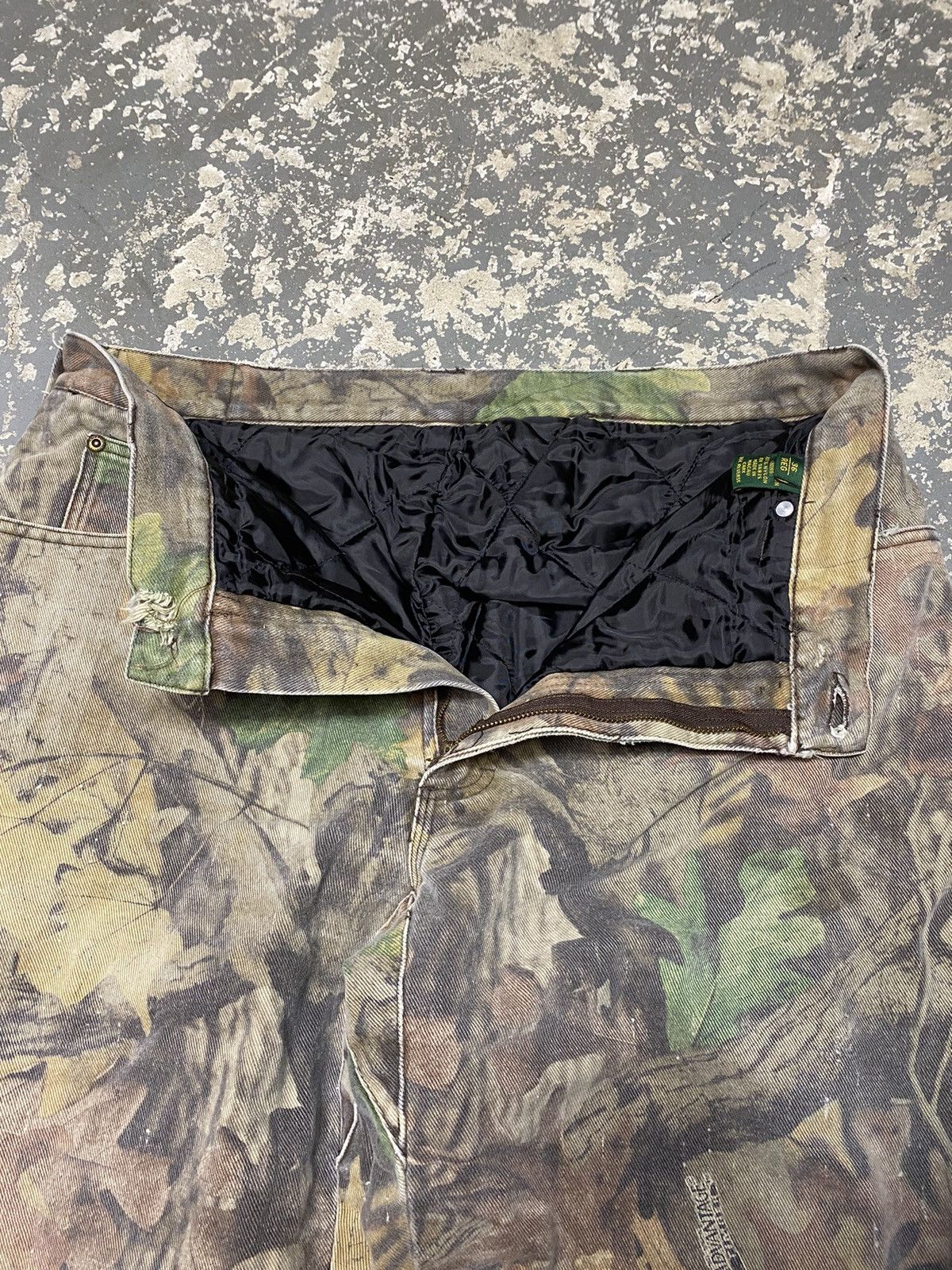 Realtree × Vintage Vintage Cabbelas Insulated Denim Camo Baggy Pants Camo Size US 36 / EU 52 - 6 Thumbnail