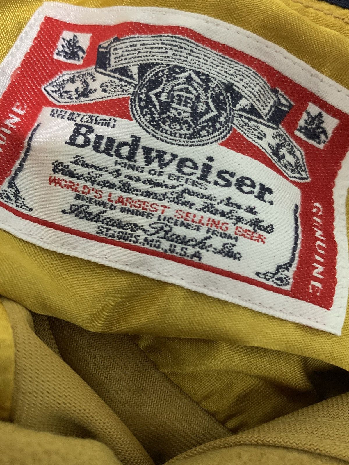 Budweiser × Vintage Vintage budweiser vintage long sleeve shirt Size US XL / EU 56 / 4 - 8 Thumbnail