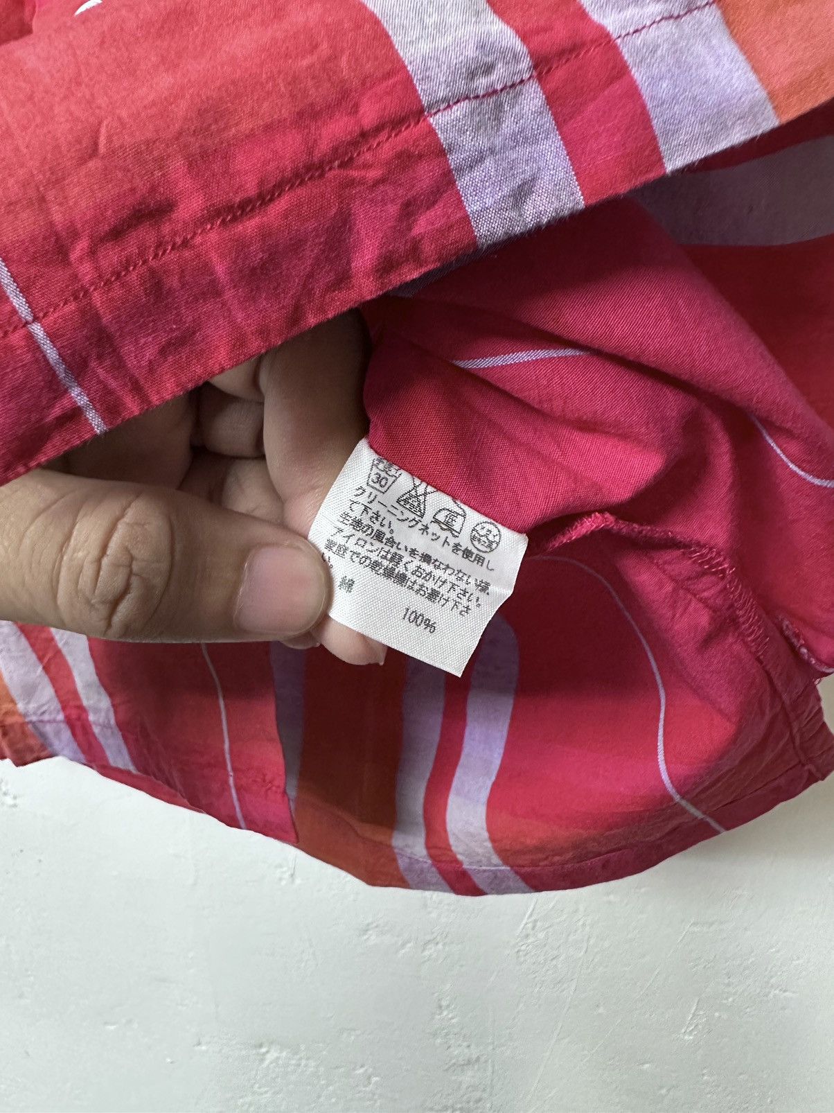 Issey Miyake Cabane De Zucca By Issey Miyake Multi Collor Shirt Size US S / EU 44-46 / 1 - 6 Thumbnail