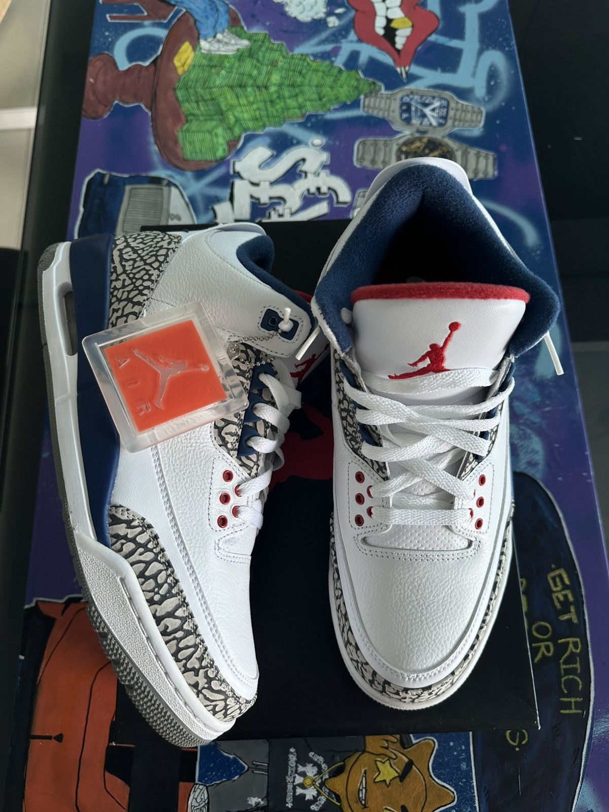 Jordan Brand Jordan 3 true blue 2016 Size US 9 / EU 42 - 3 Thumbnail