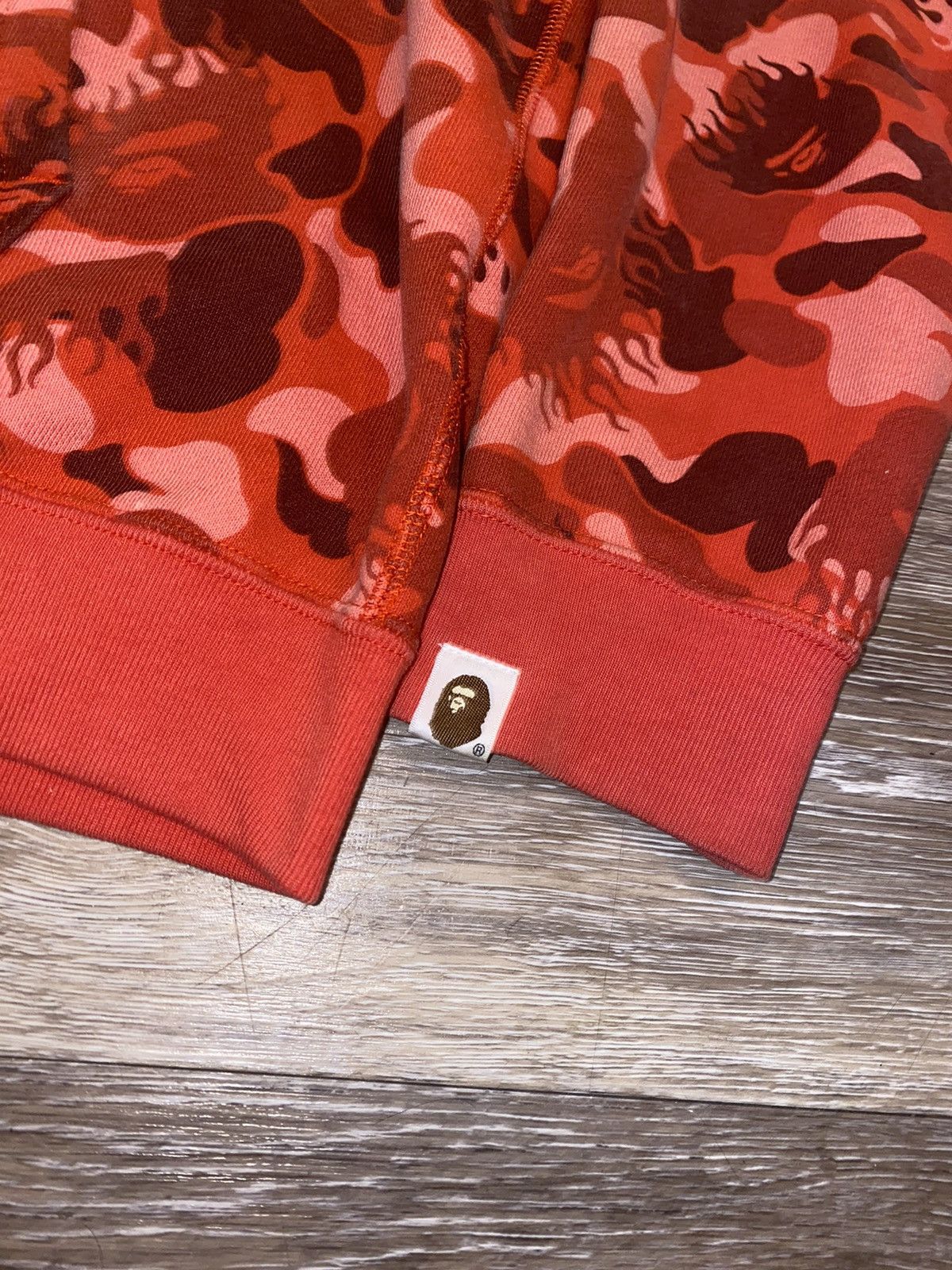 Bape × Nigo Fire Camo Full Zip Hoodie Size US M / EU 48-50 / 2 - 5 Thumbnail