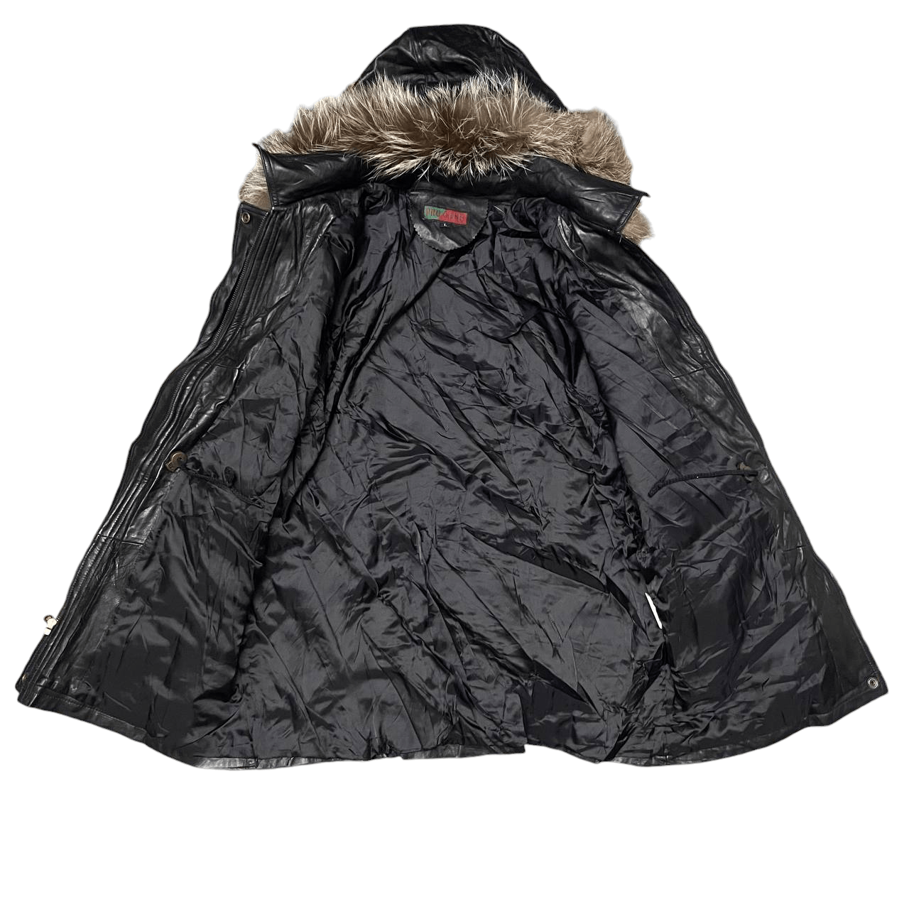 If Six Was Nine Vintage Pro Club Fur Leather Hooded Jacket lgb goa Size US L / EU 52-54 / 3 - 7 Thumbnail