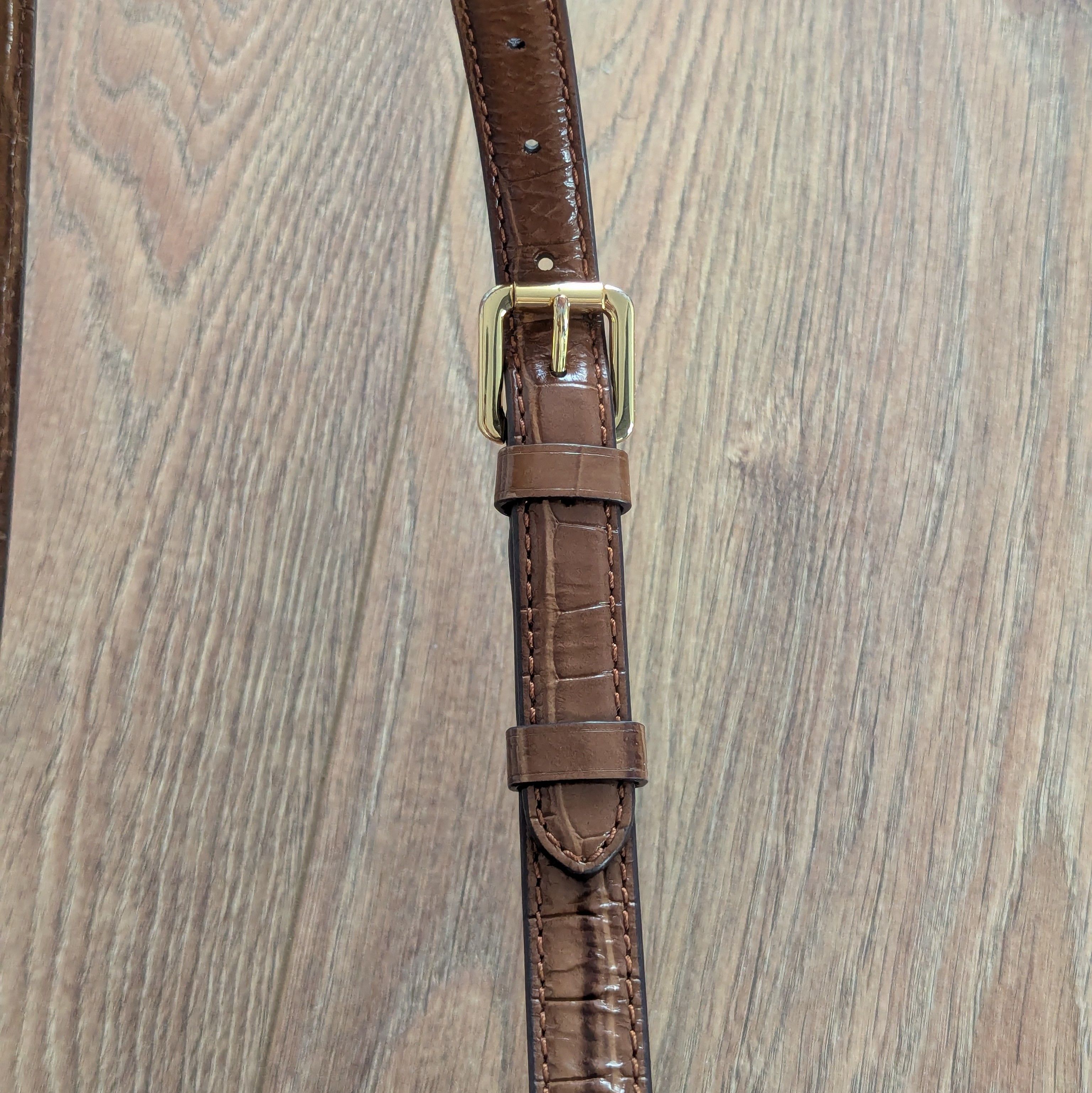 Lauren Ralph Lauren × Leather LAUREN RALPH LAUREN Addie Cross Body Bag Cow Leather Luxury Size ONE SIZE - 11 Thumbnail