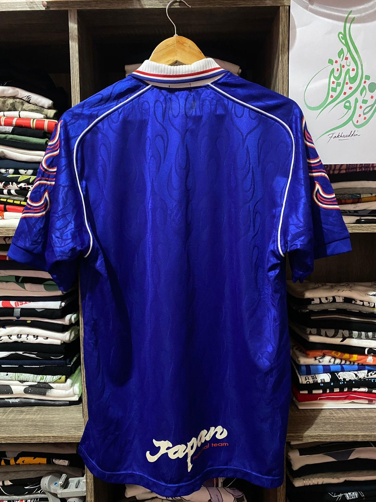Asics × Vintage Vintage 1998 Japan Home World Cup Jersey Size US L / EU 52-54 / 3 - 2 Thumbnail