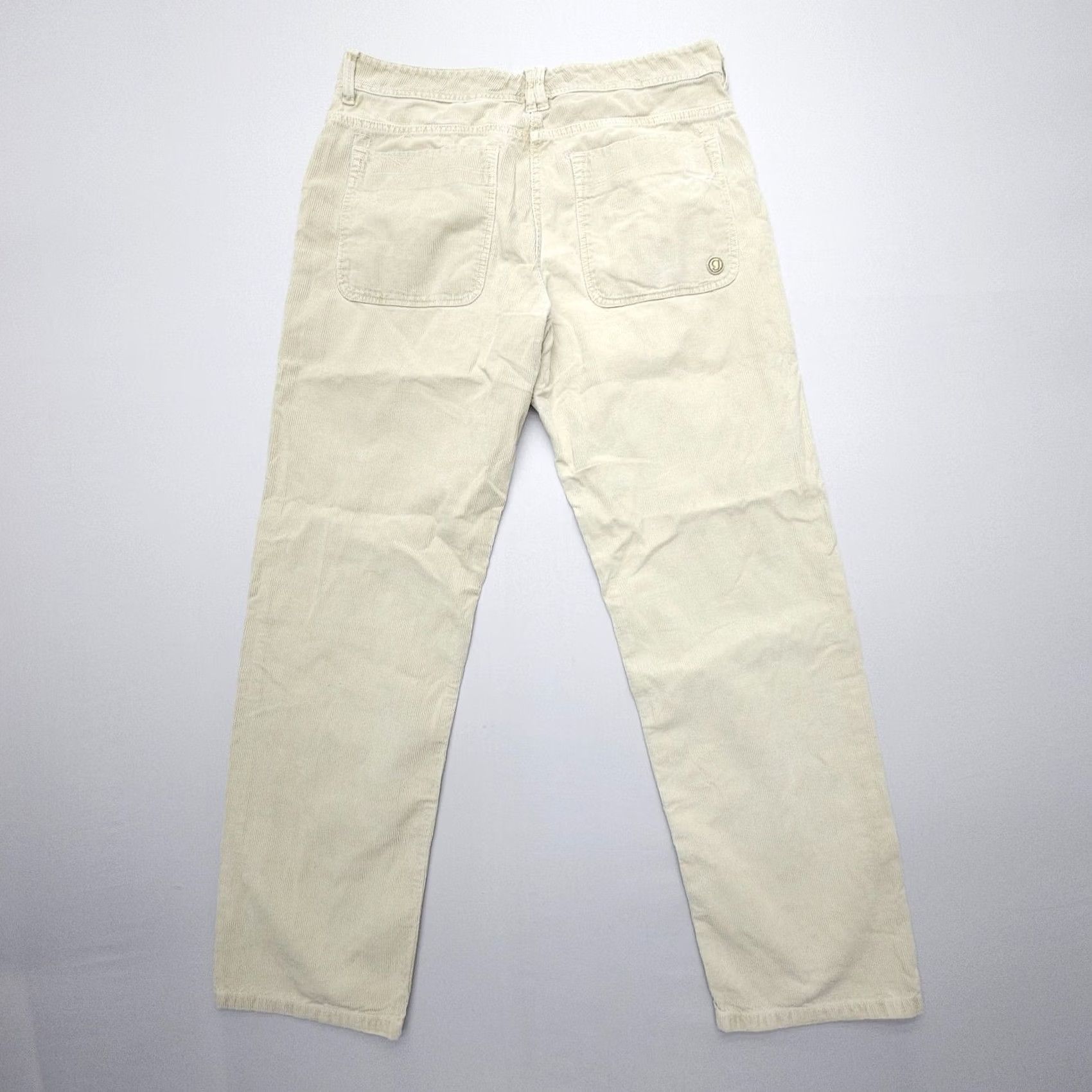 Gramicci Gramicci Corduroy Pants Mens 32 x 31 Baggy Straight Street Gorpcore Outdoor Casual Workwear Beige Corduroy 5-Pocket Design Relaxed Fit Mens Size US 32 / EU 48 - 2 Thumbnail