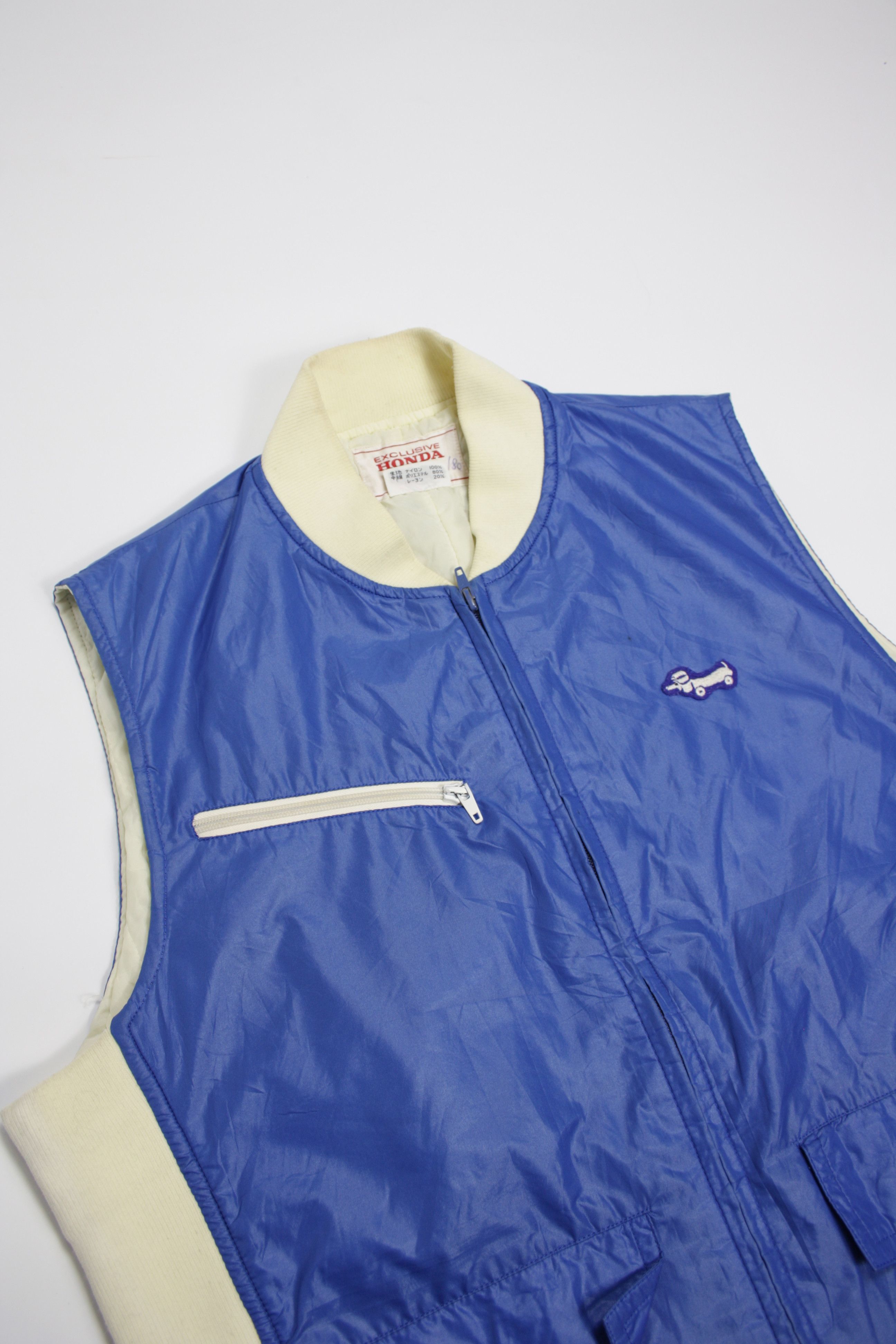 Descente × Honda × Vintage Honda Exclusive by Descente 70-80s Vintage Nylon Vest Size US M / EU 48-50 / 2 - 2 Thumbnail