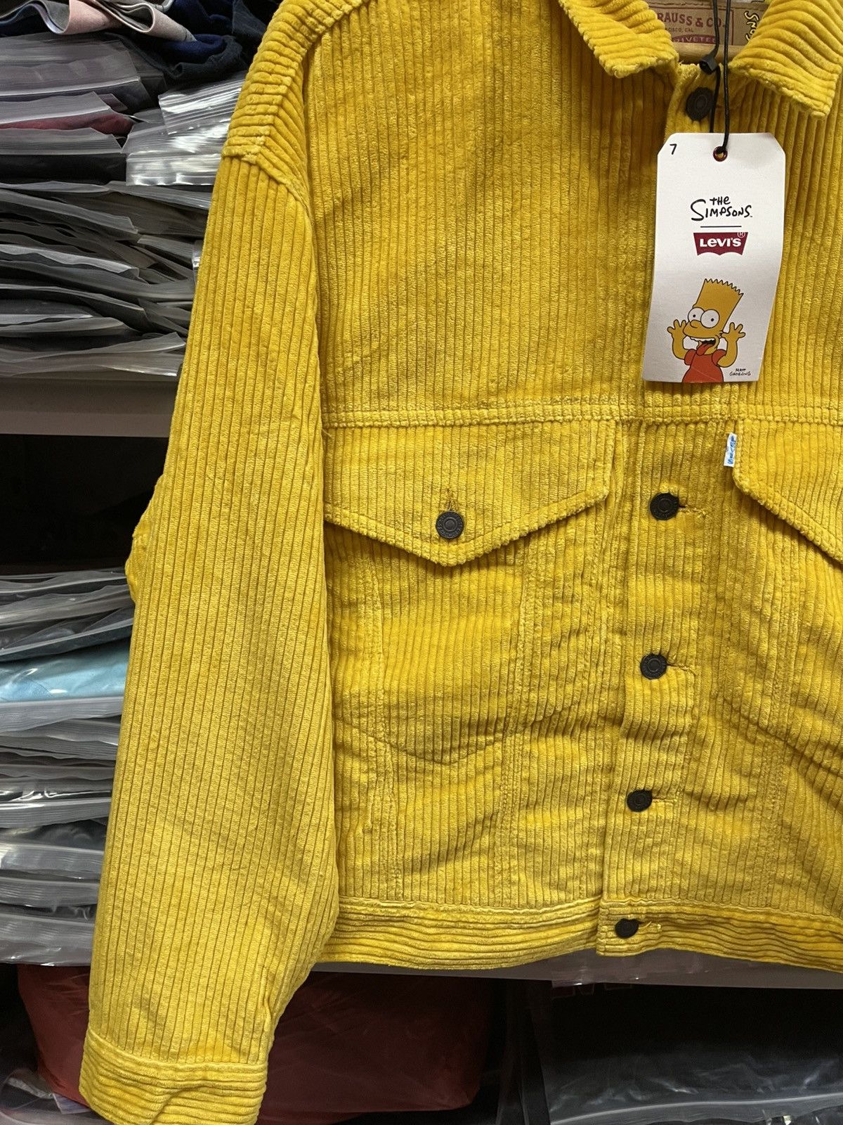 Levi's Levi's x The Simpsons Corduroy Trucker Jacket🔥🔥🔥 Size US S / EU 44-46 / 1 - 3 Thumbnail
