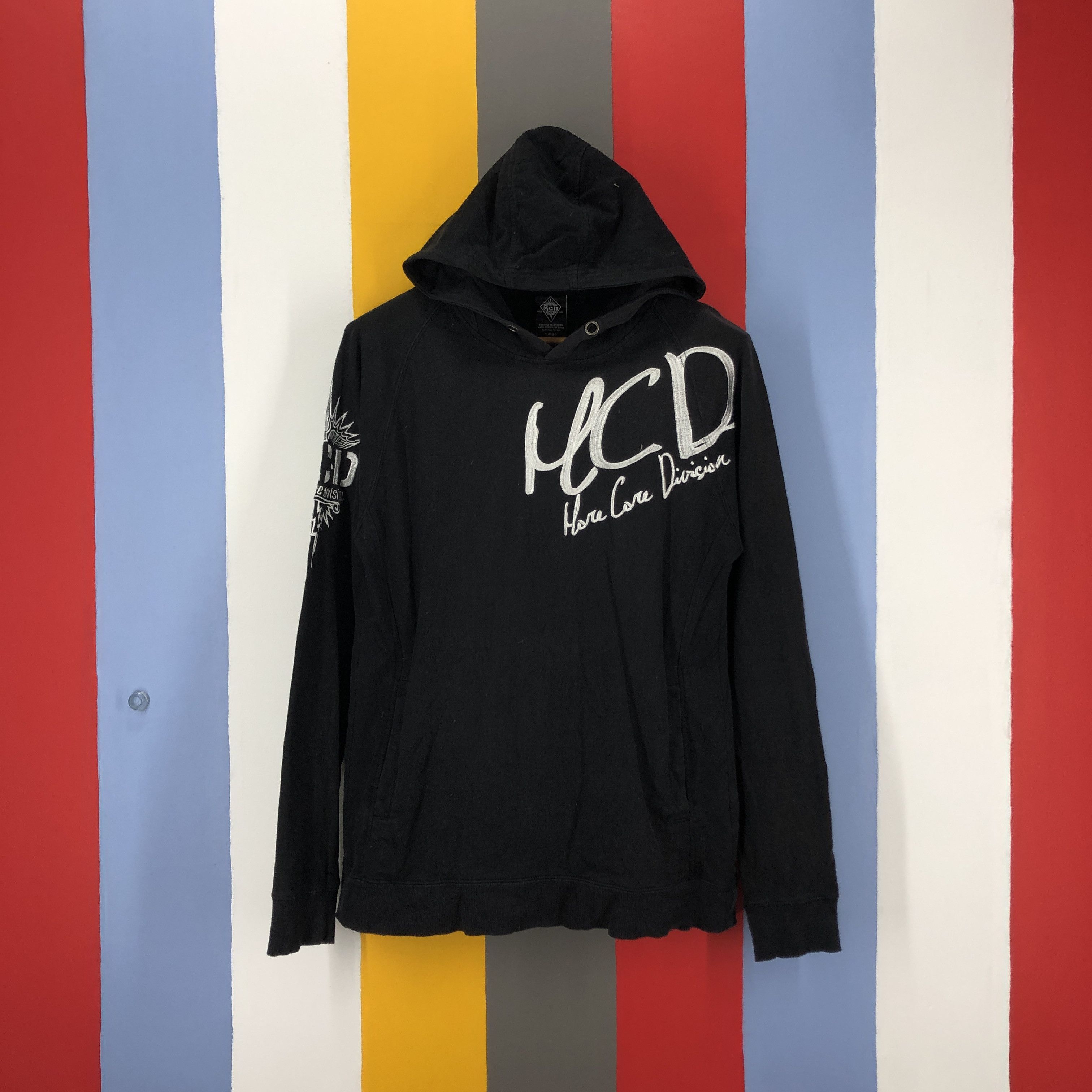 Japanese Brand MCD HARD CORE DIVISION Hoodie Rare Design #0994/AI Size US S / EU 44-46 / 1 - 1 Thumbnail