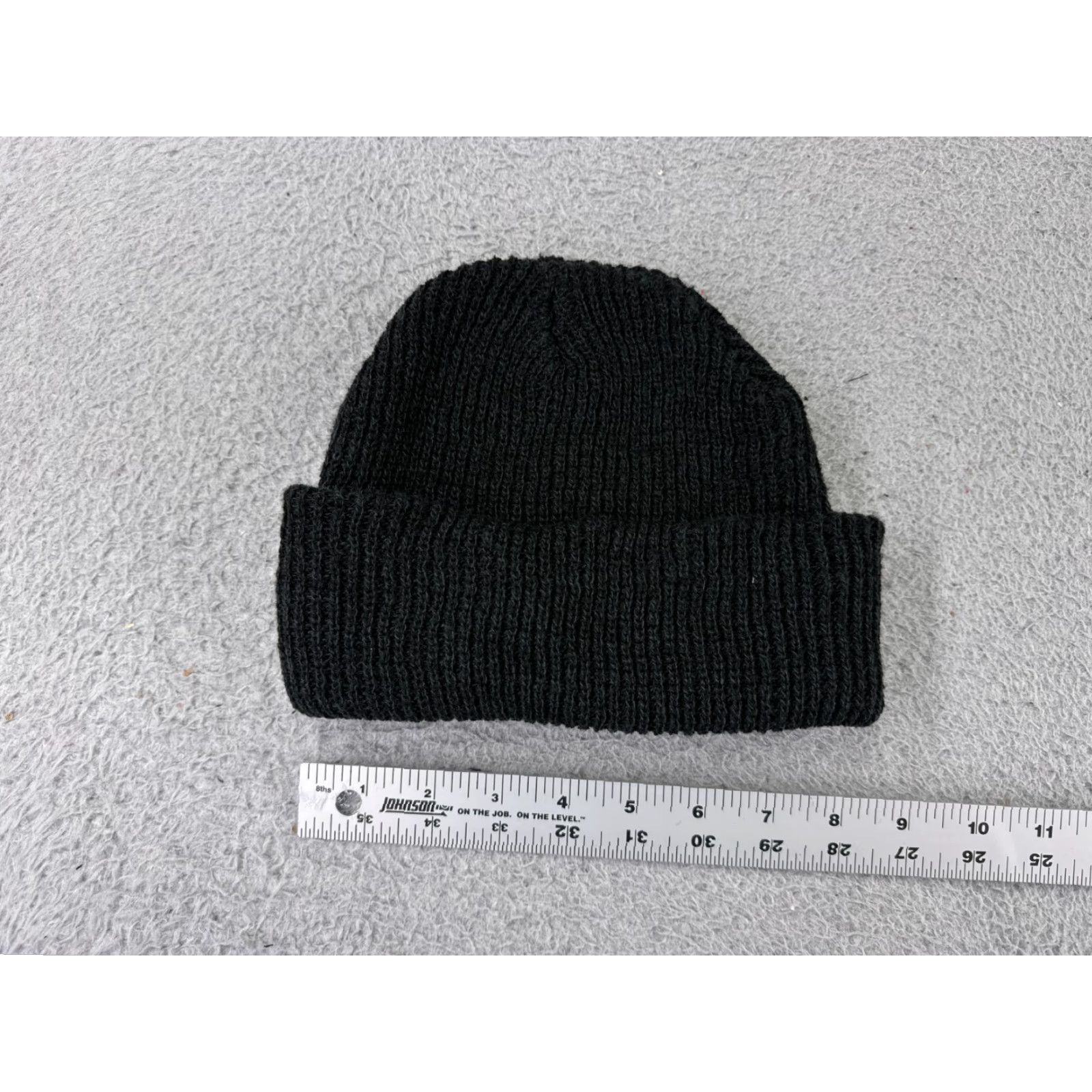 Vintage KB ETHOS Beanie Adult One Size Black Knit 100% Acrylic Ski Snowboard Hat Beanie Men Winter - Logo Theme Lightweight Knit Hat Size ONE SIZE - 3 Thumbnail
