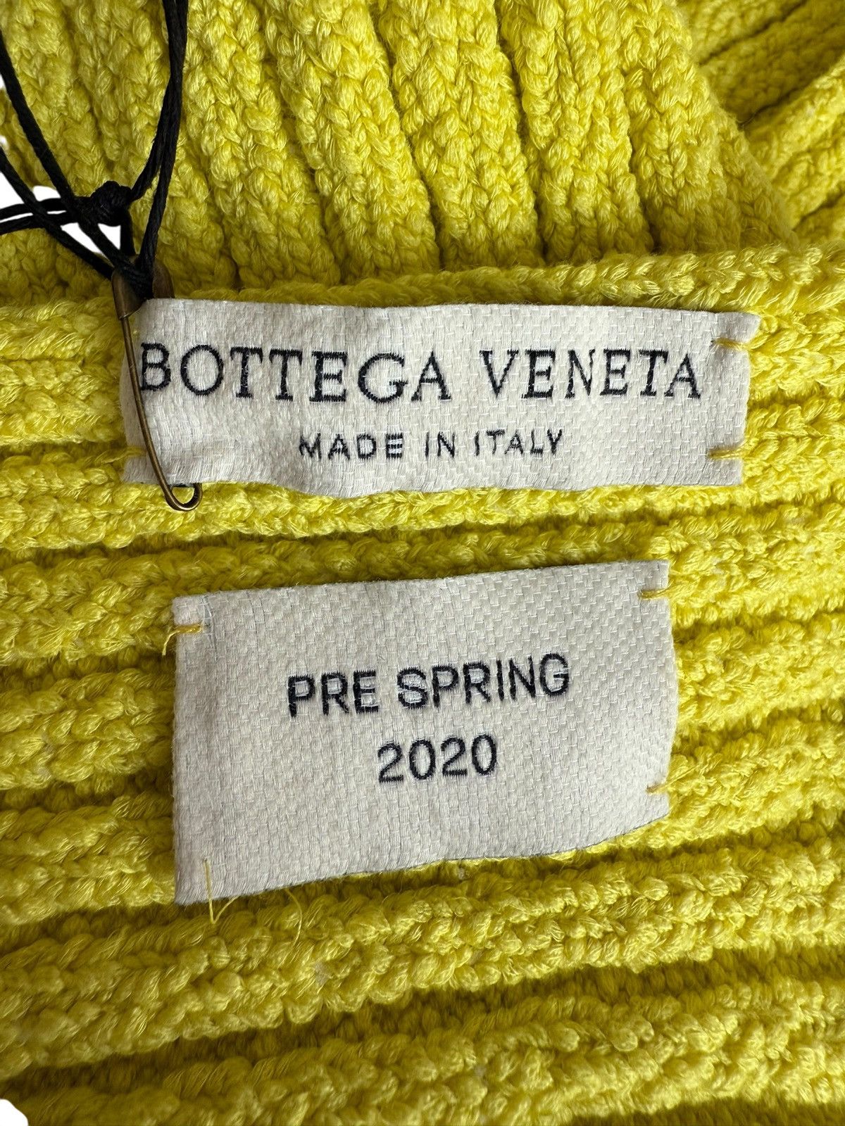 Bottega Veneta Bottega Veneta Asymmetric Yellow Jumper Size M / US 6-8 / IT 42-44 - 5 Thumbnail