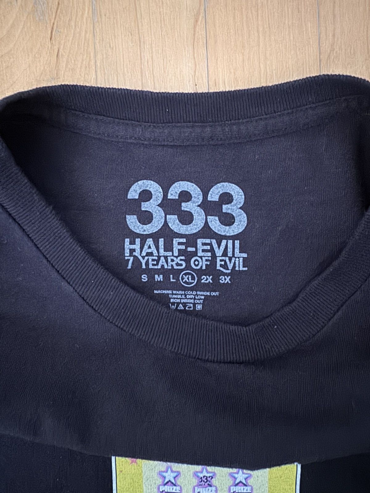 Half Evil Half Evil Graphic Tee Size US XL / EU 56 / 4 - 3 Thumbnail
