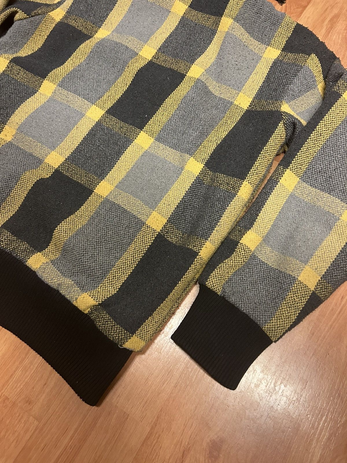 Ecko Unltd. × JNCO × Southpole Crazy Y2K Ecko UNLTD Heavy Checkered Zip Up Hoodie Size US L / EU 52-54 / 3 - 9 Thumbnail