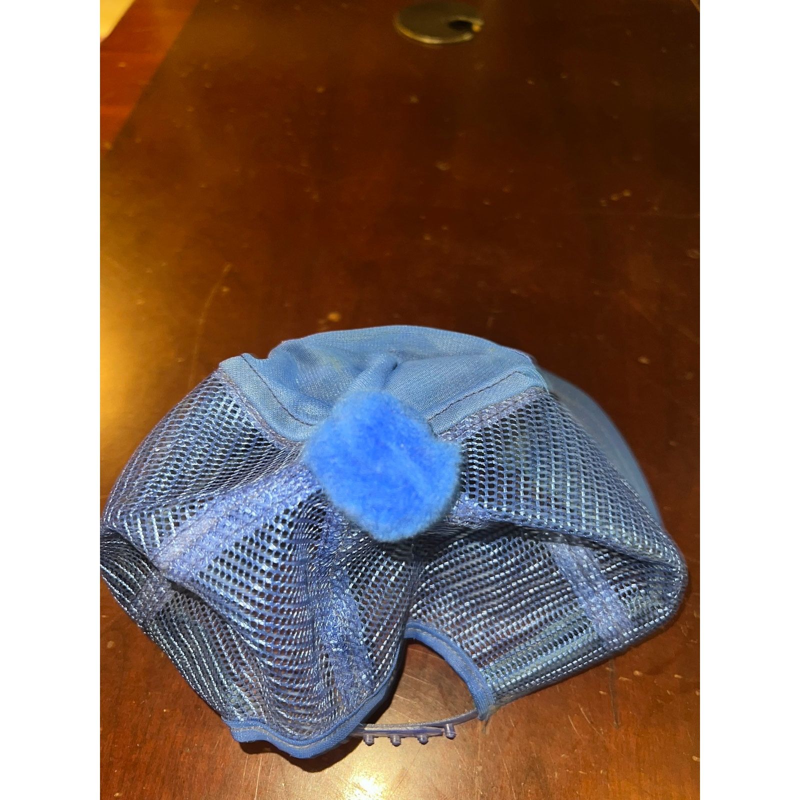 Vintage Vintage Alpha Resins Hat Altek Polyesters Blue Cap 1980s 80s Size ONE SIZE - 6 Thumbnail