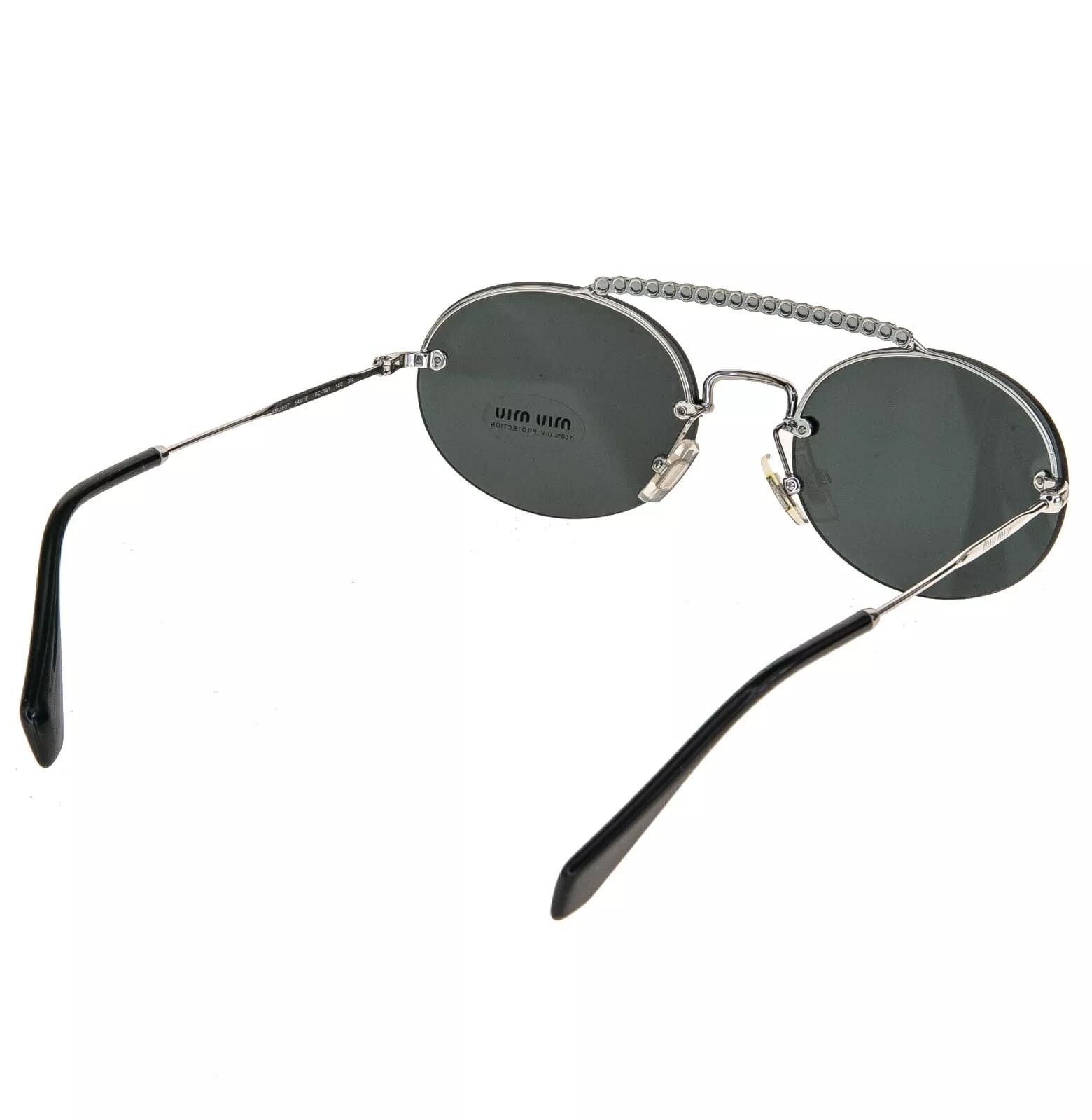 Miu Miu MIU MIU SOCIETE SMU60T Rimless Special Sunglasses 60T Size ONE SIZE - 4 Thumbnail
