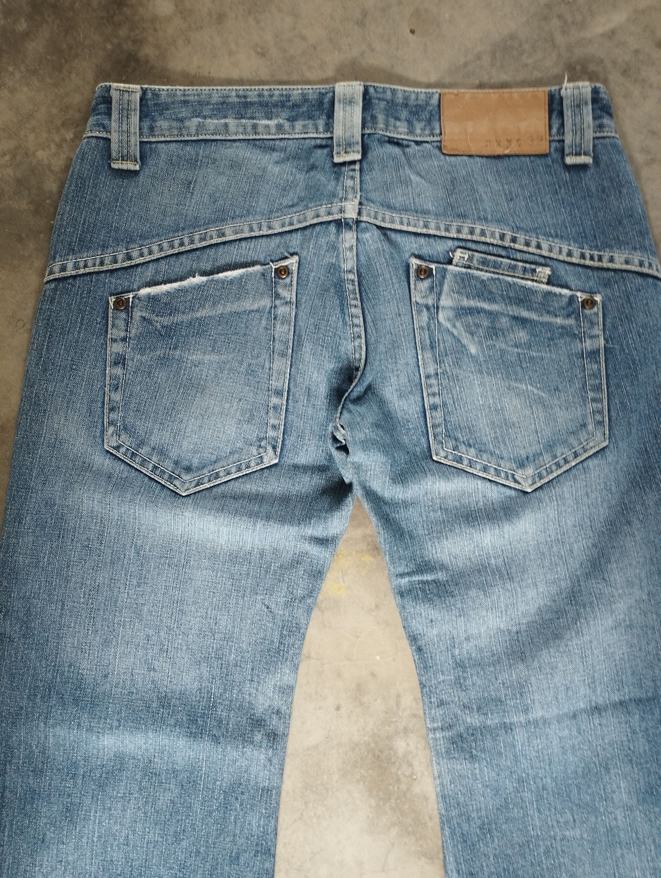 Tornado Mart Super Flare Loose Jeans Japan Flare Bellbottom Jeans Size US 31 - 3 Thumbnail