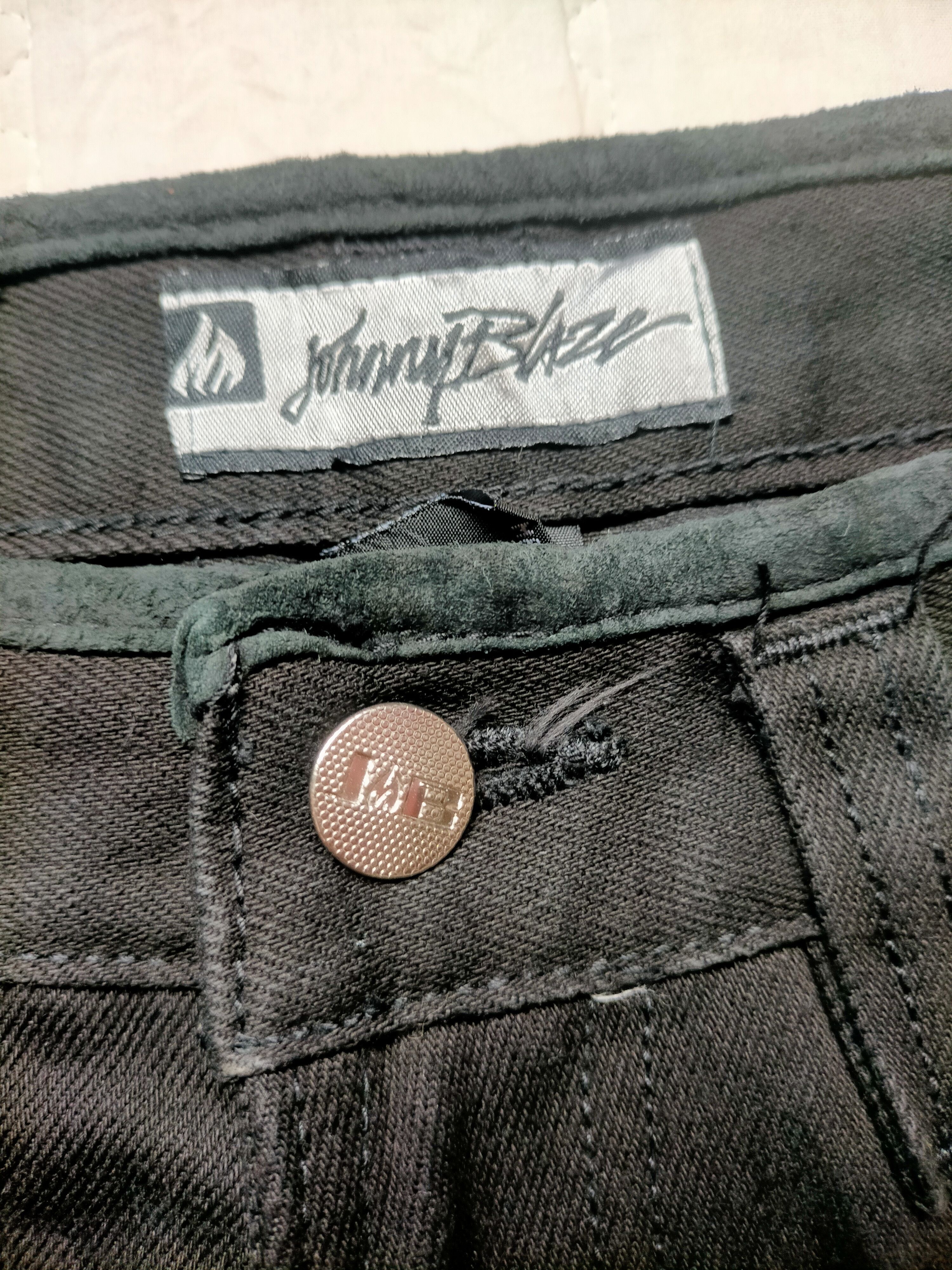 JNCO Johnny Blaze Baggy Carpenter Hip Hop Black Jeans Size US 32 / EU 48 - 21 Thumbnail