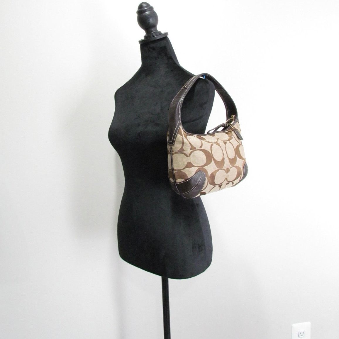 希少　COACH オールドコーチ ミニチュア ホーボーバッグ Mini Hobo Shoulder Coach Mini Hobo Bag Coach Vintage Hobo Plus