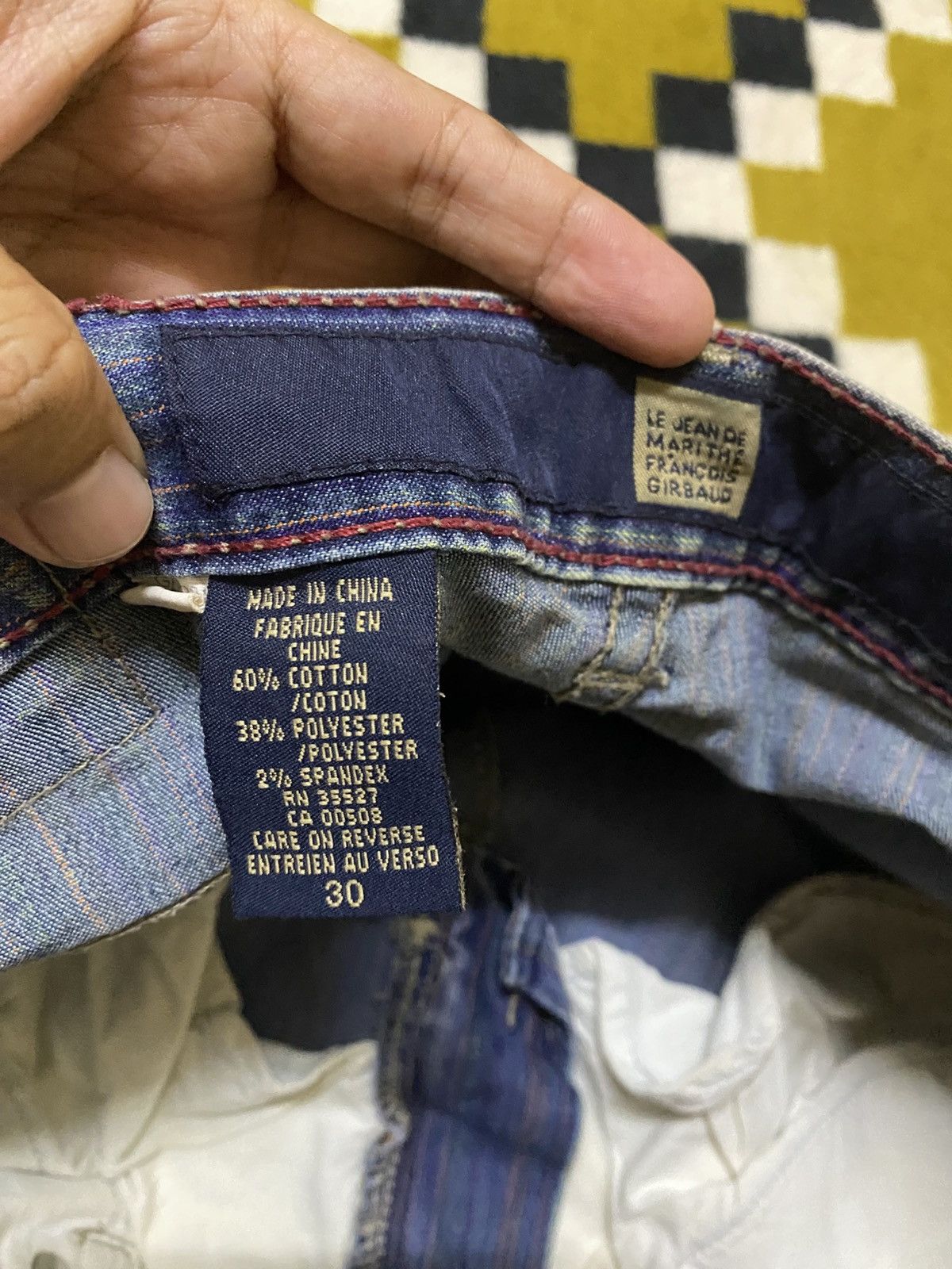 Marithe + Francois Girbaud × Vintage Marithe Francois Girboud Denim Pants Size US 31 - 7 Thumbnail