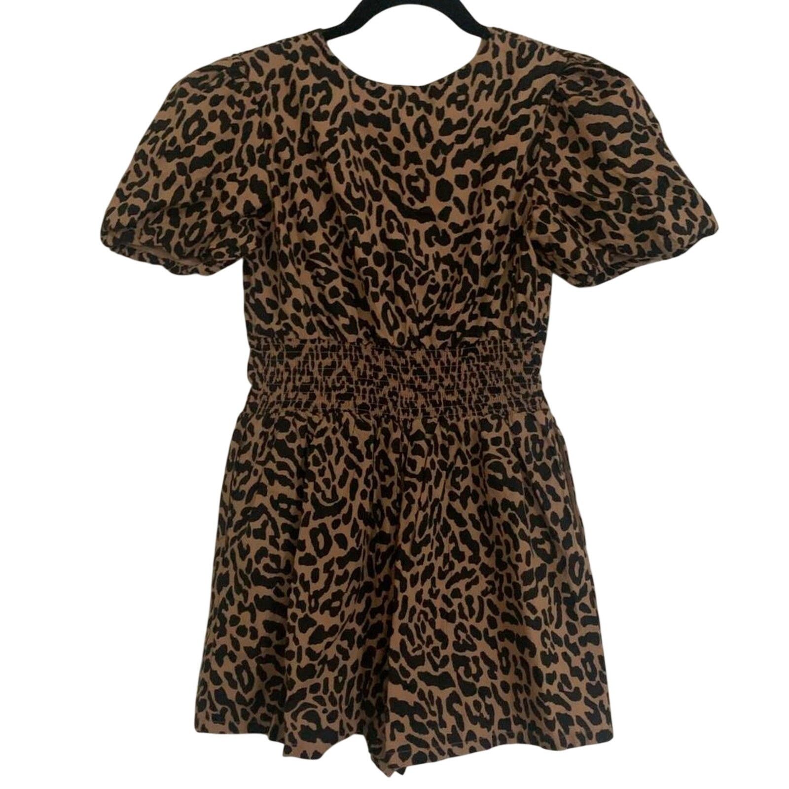 Anthropologie NWT Anthropologie Katharina Button Front Romper Size 26" / US 2 / IT 38 - 4 Thumbnail