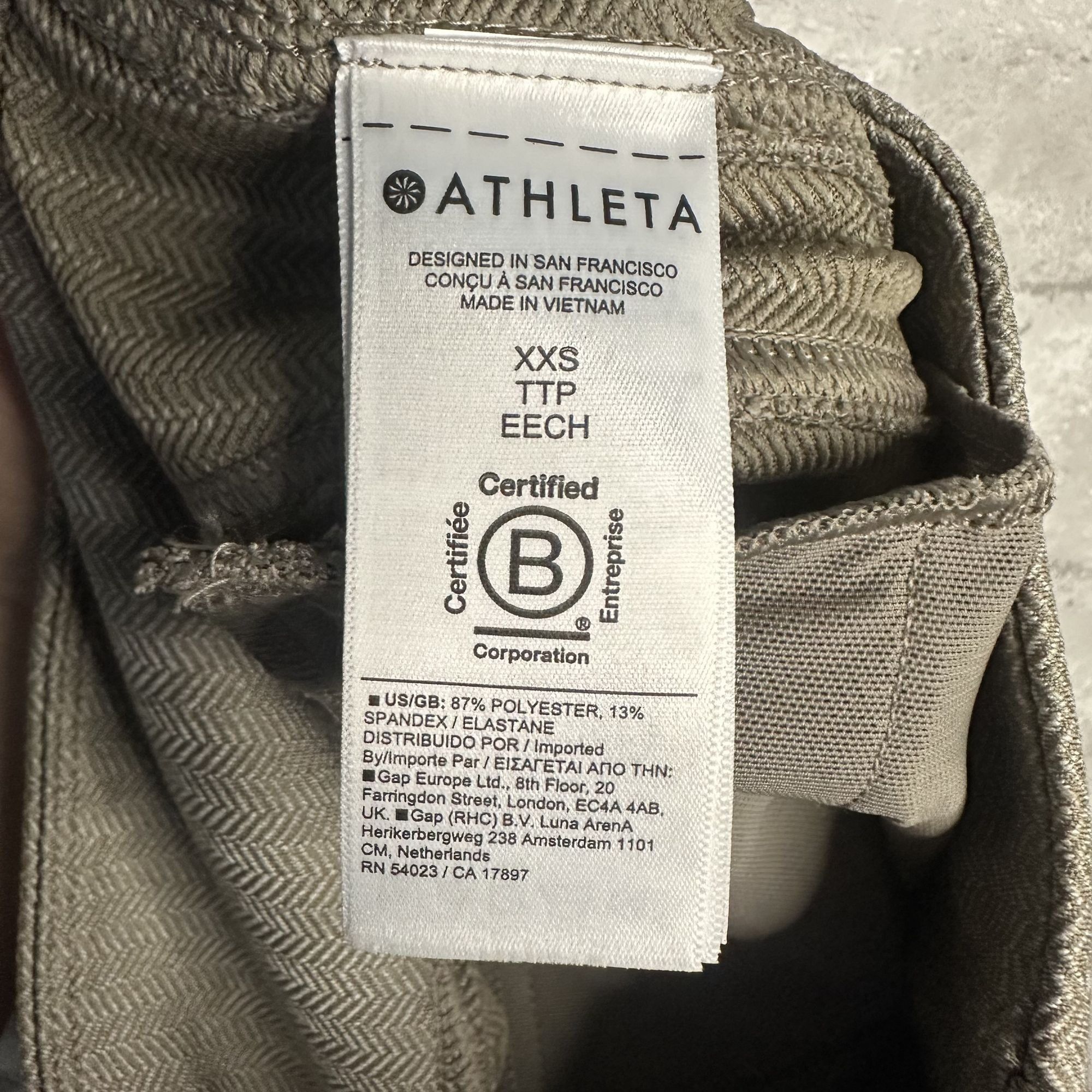 Athleta Athleta Delancey Skyline Herringbone Tight NWT Size XXS Size 24" / US 00 / IT 34 - 13 Thumbnail