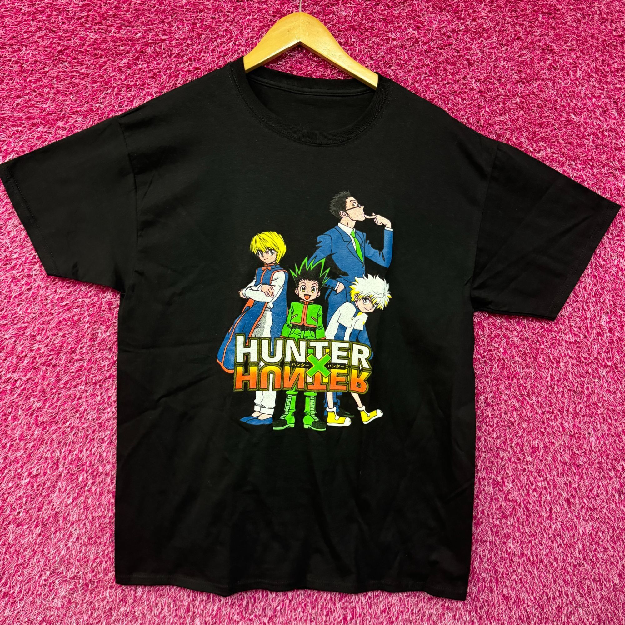 Anime Hunter X Hunter Gon Killua Kurapika Leorio Anime Tee M Size US M / EU 48-50 / 2 - 1 Thumbnail