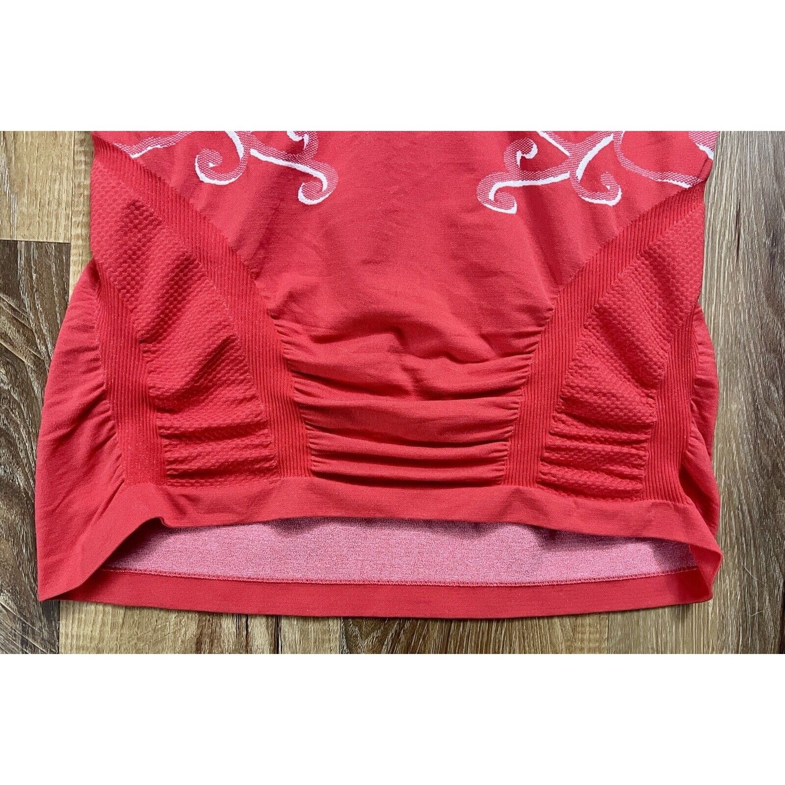Athleta Athleta Seamless Stretch Stride Tank Top Red Printed Women Size M / US 6-8 / IT 42-44 - 7 Thumbnail
